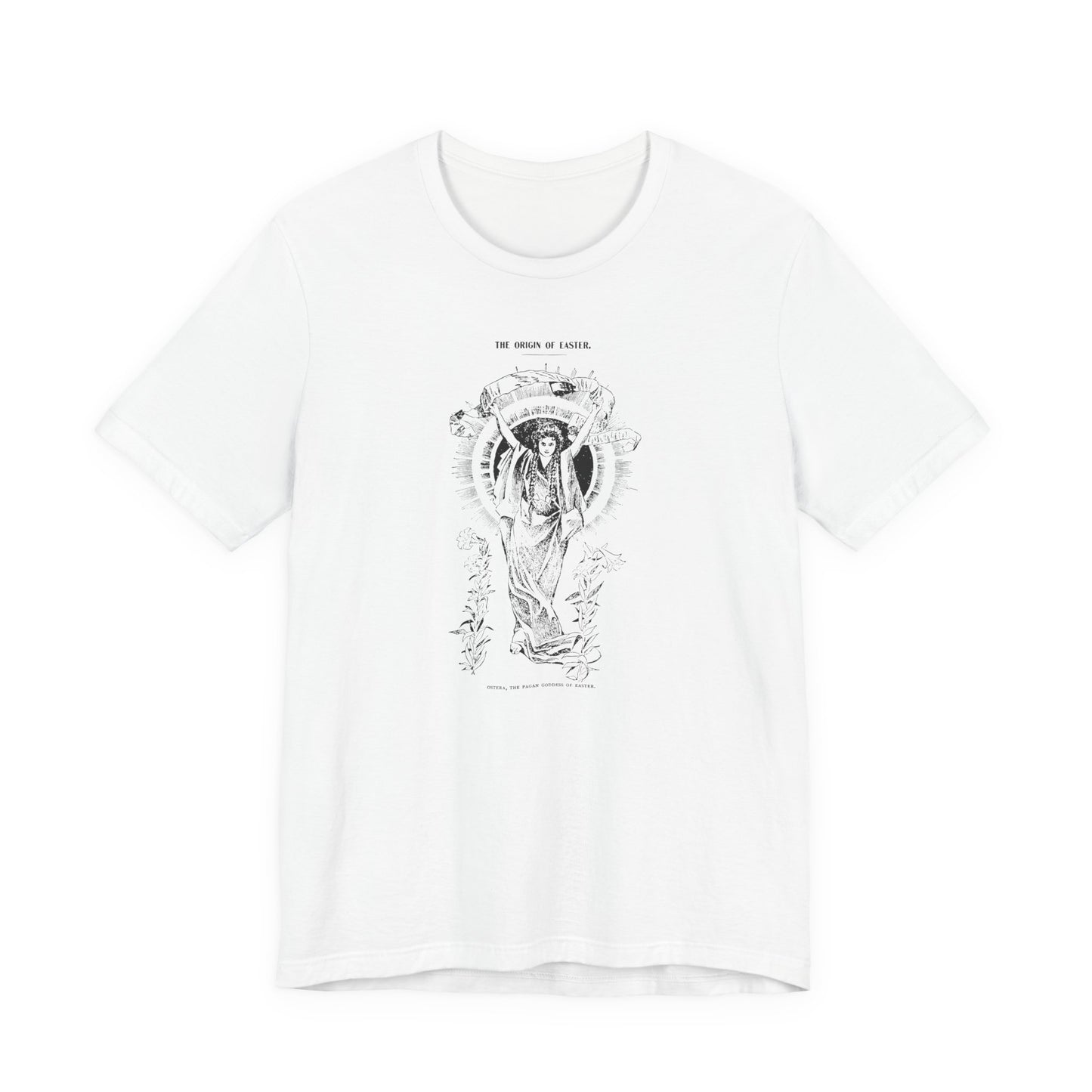 The Origin of Easter: Ostara, Victorian design T-shirt, Several Color Options