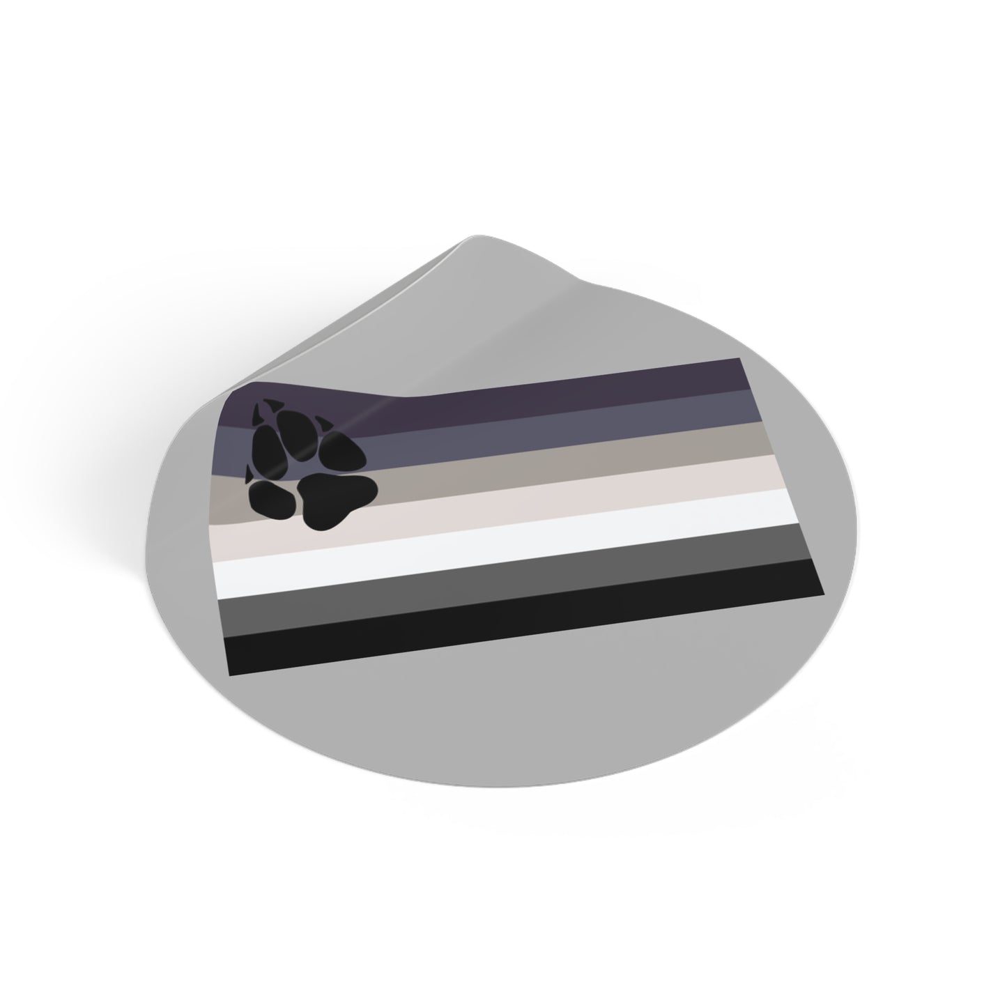 Wolf Pride Flag Vinyl Sticker