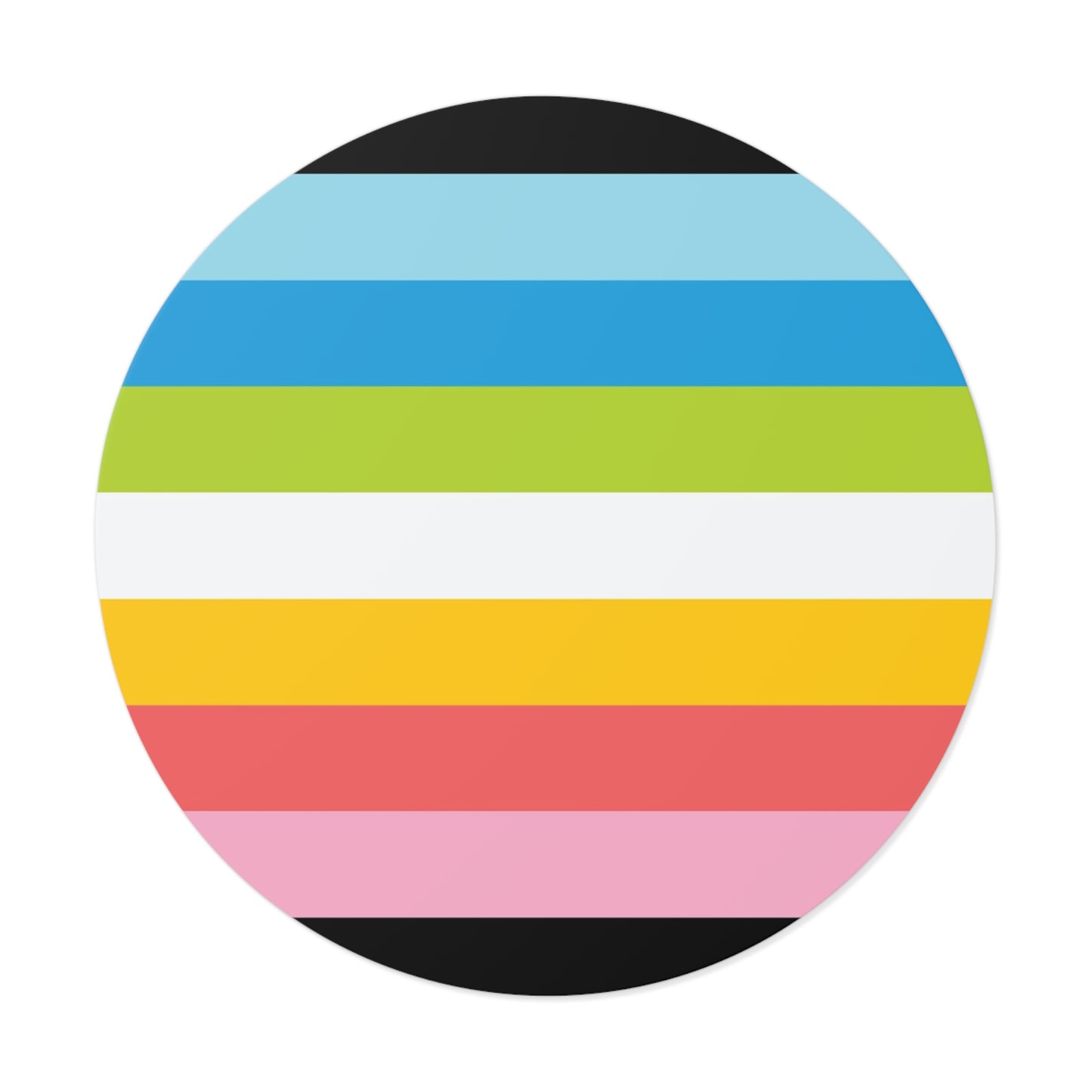 Queer Pride Flag Vinyl Sticker