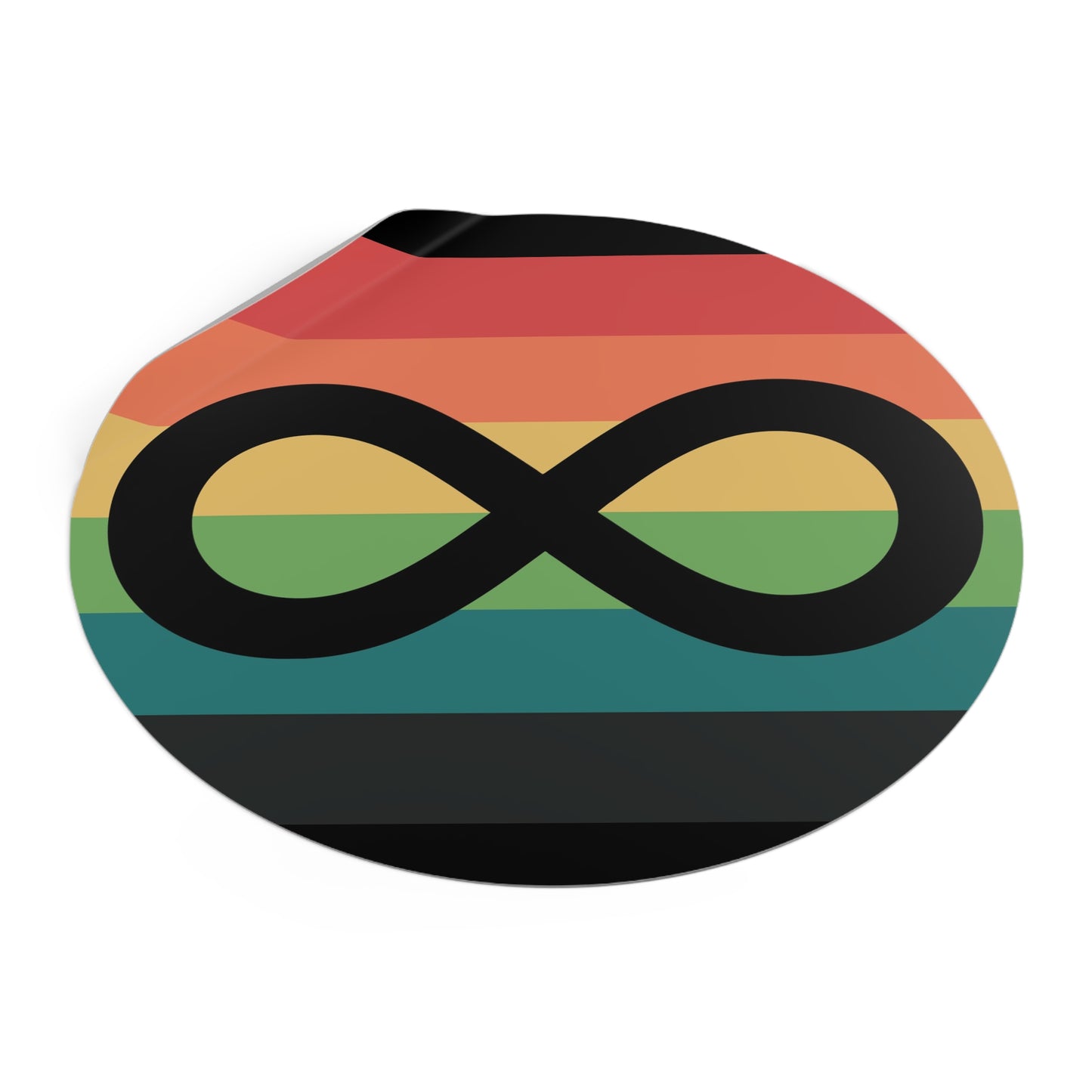 Autistic-Specific Pride Flag Vinyl Sticker