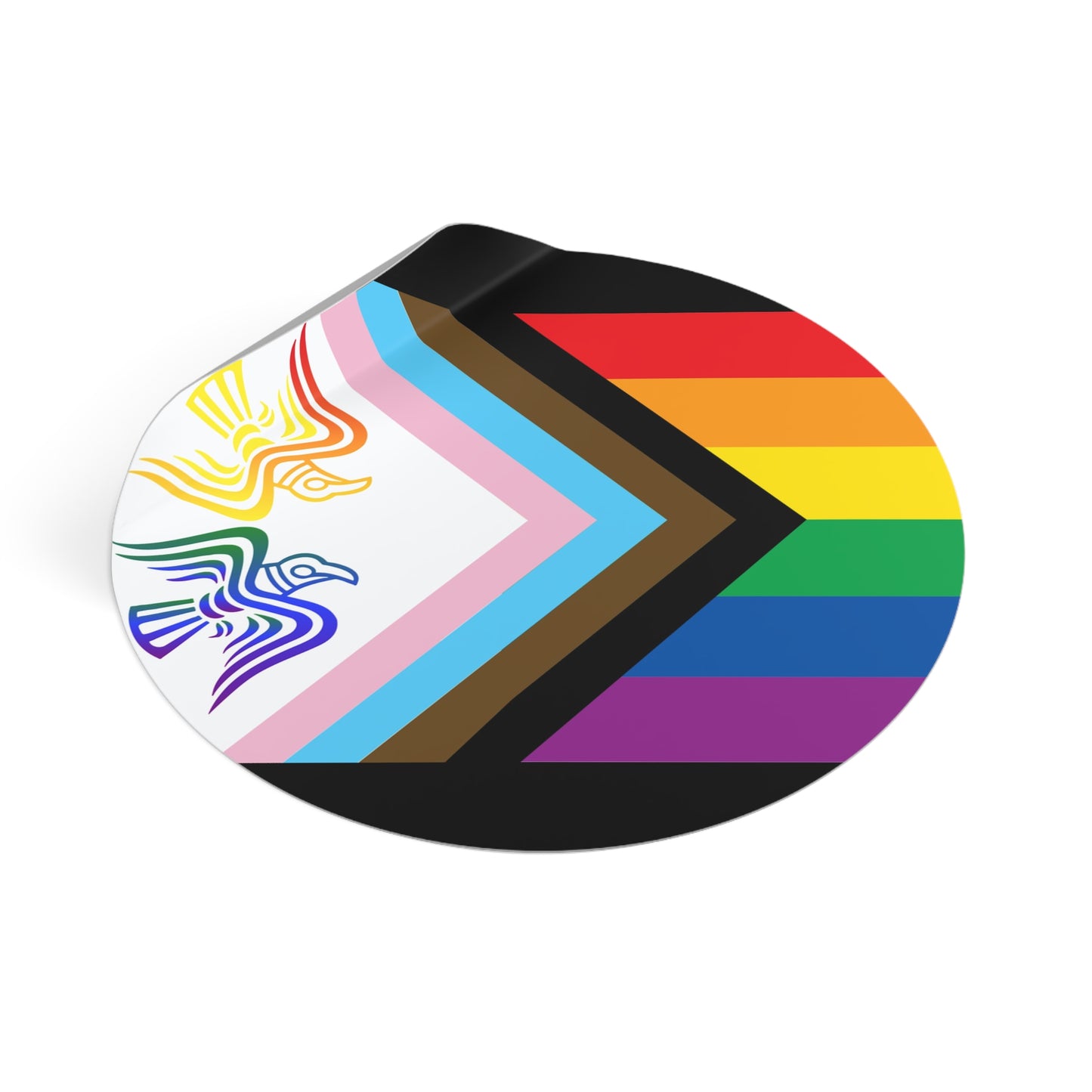Norse Queer Pride Flag Vinyl Sticker
