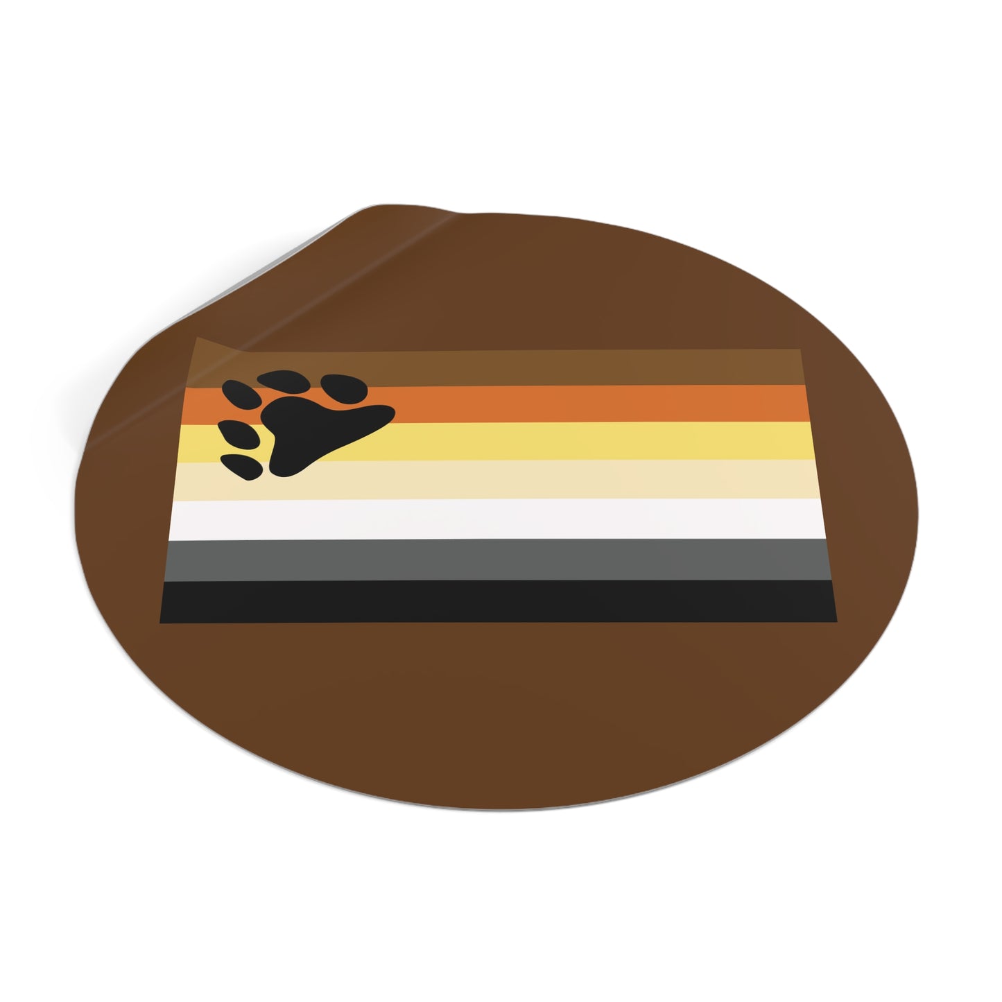Bear Pride Flag 1995 Pride Flag Vinyl Sticker