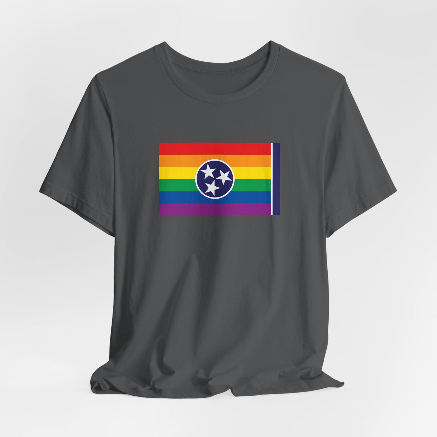 Tennessee Rainbow Pride Flag T-shirt, Several Color Options