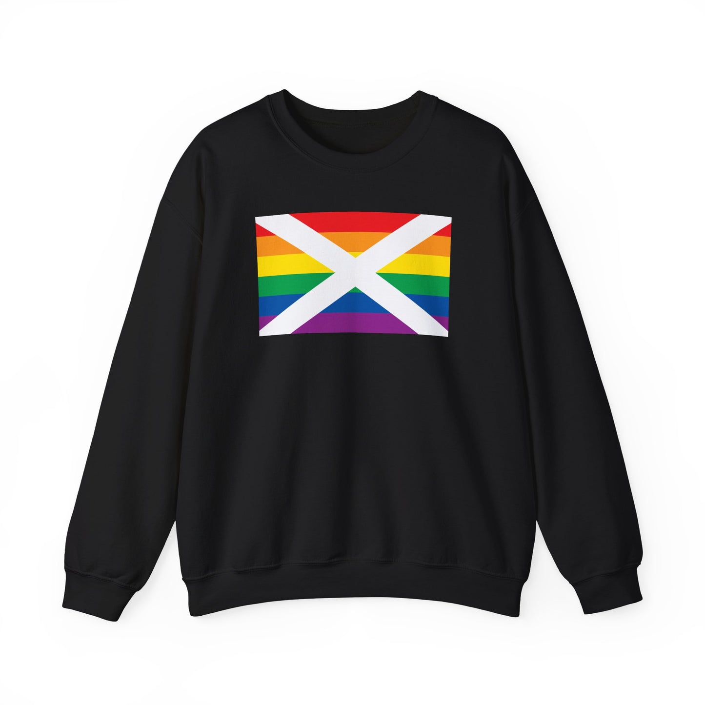 Alabama Rainbow Pride Flag  "UNITED" Unisex Crewneck Sweatshirt