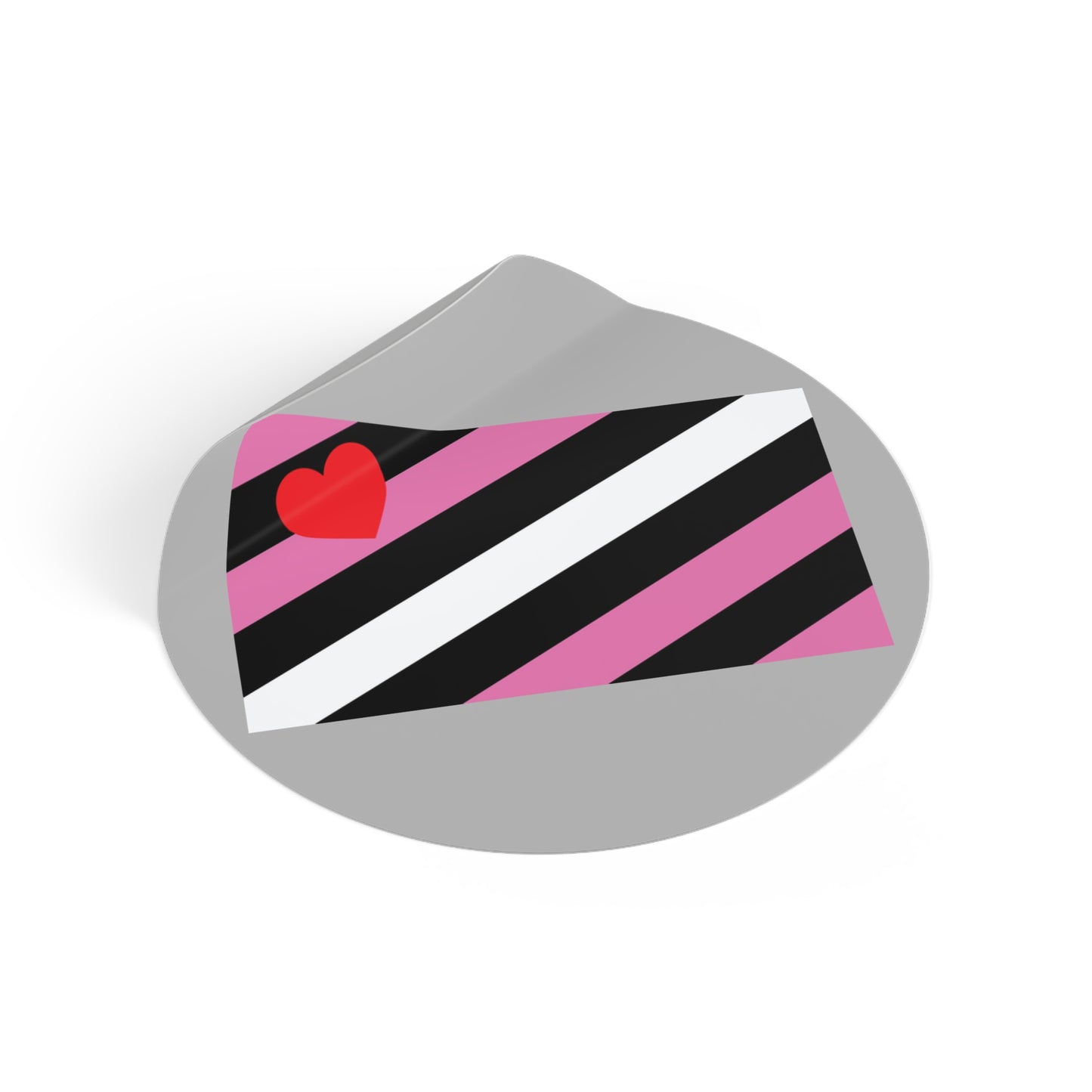 Leather Girl Pride Flag Vinyl Sticker