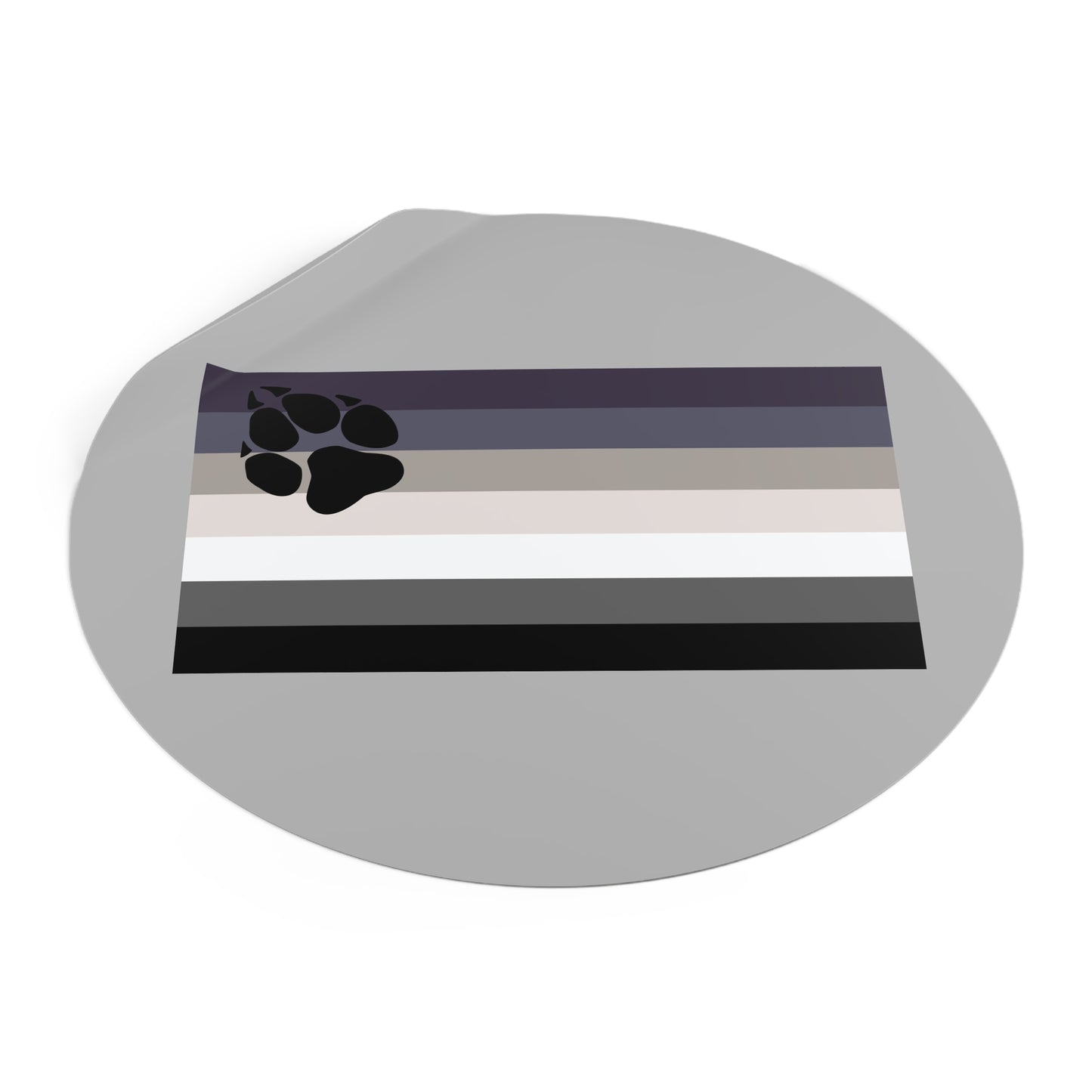 Wolf Pride Flag Vinyl Sticker