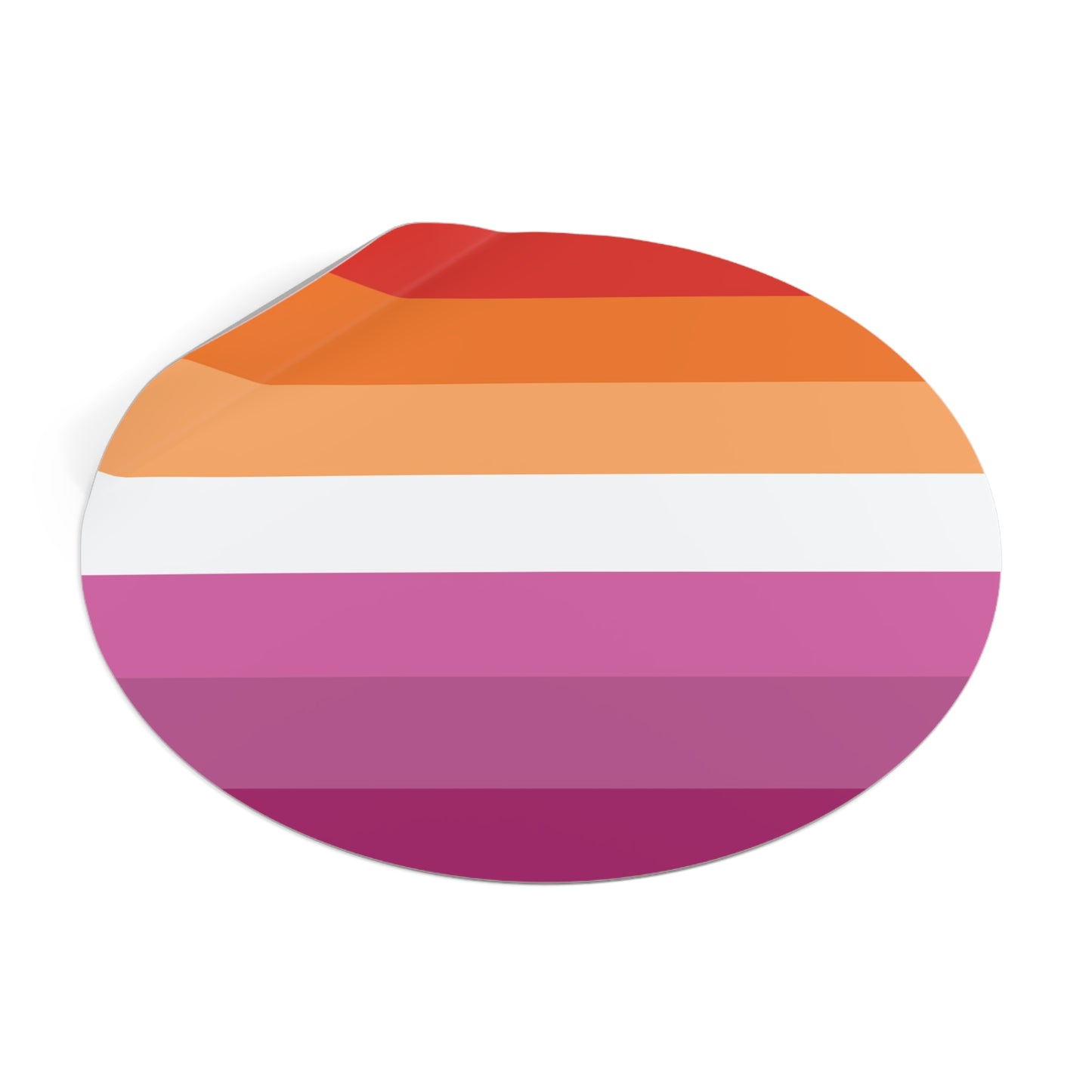 Lesbian Pride Flag Vinyl Sticker