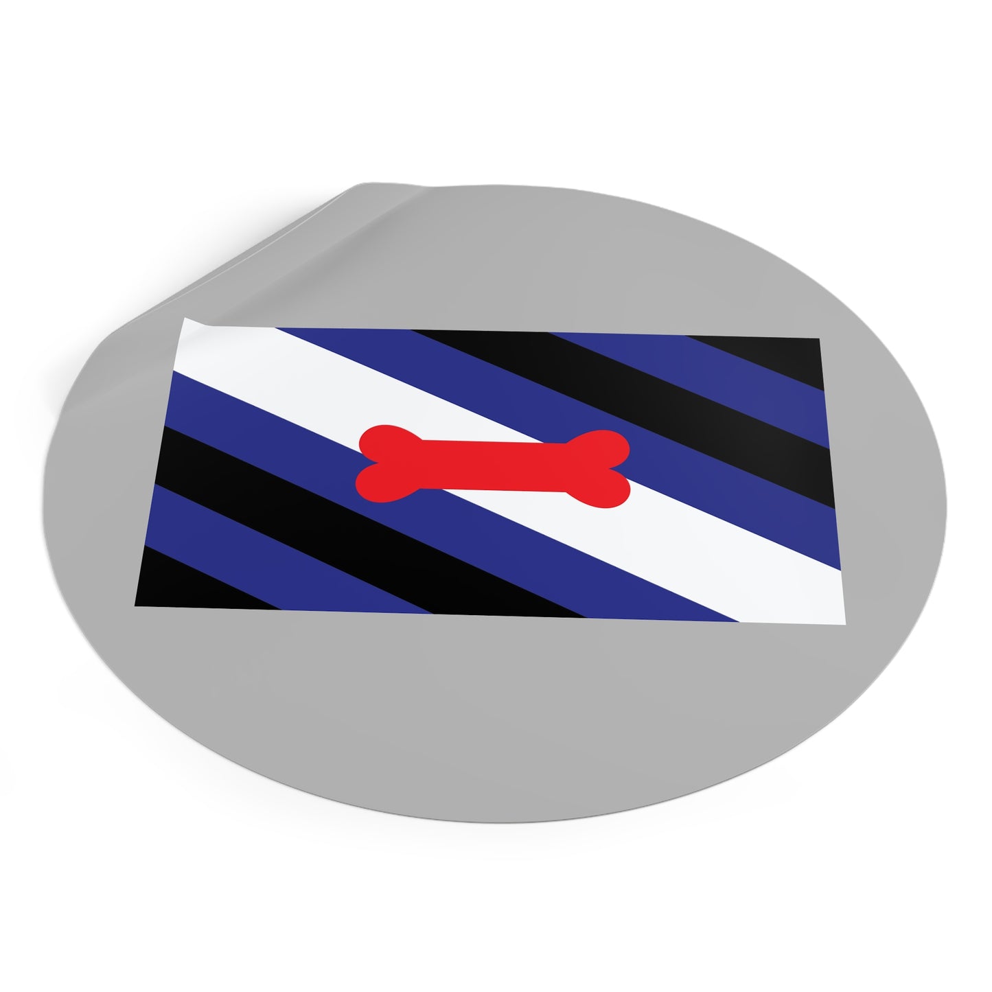 Puppy Pride Flag Vinyl Sticker