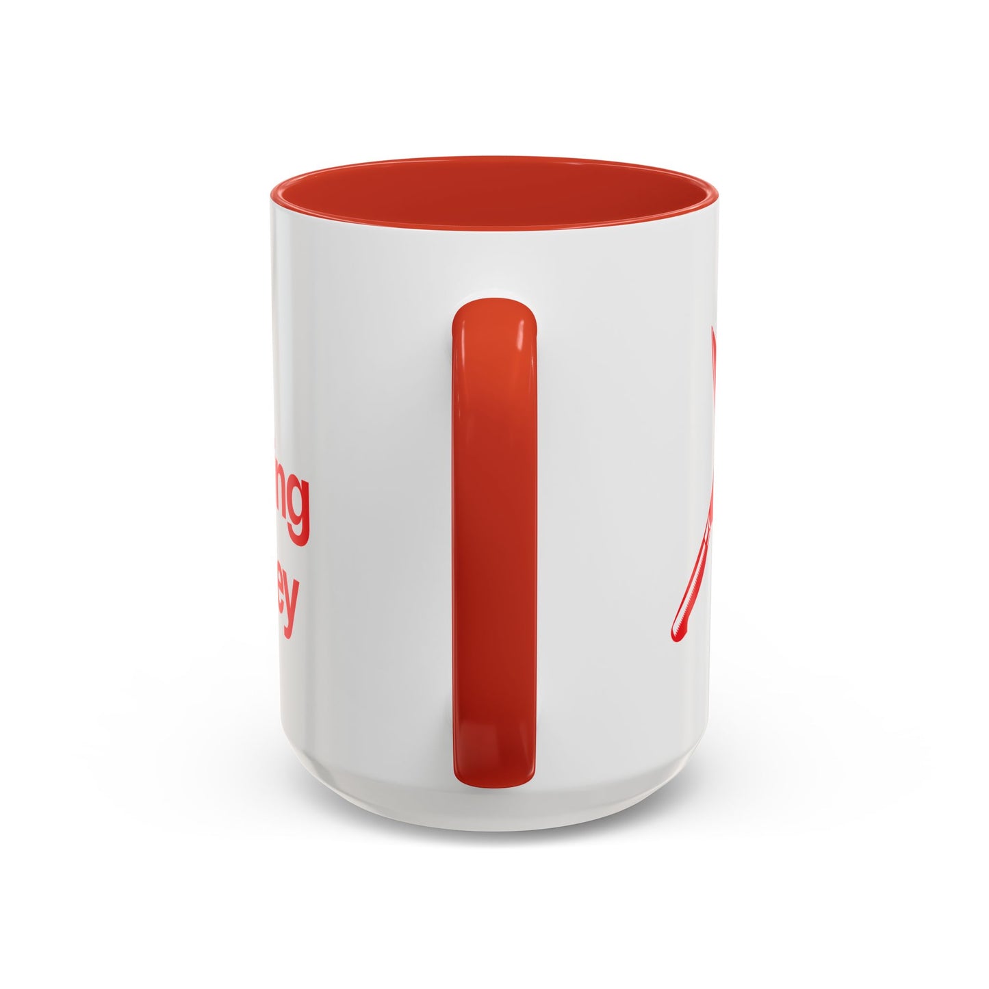 I will never stop worrying about Britney, White with Red Accent Coffee Mug (11, 15oz)