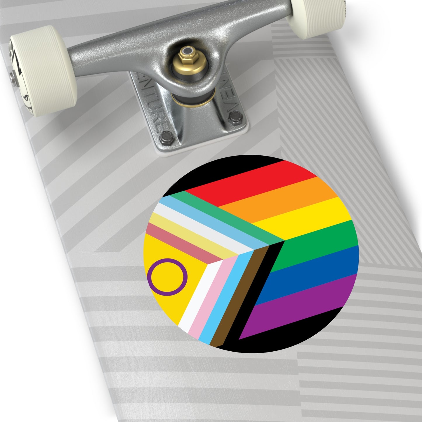 Disability Inclusive Progress Pride Flag 1 Vinyl Sticker