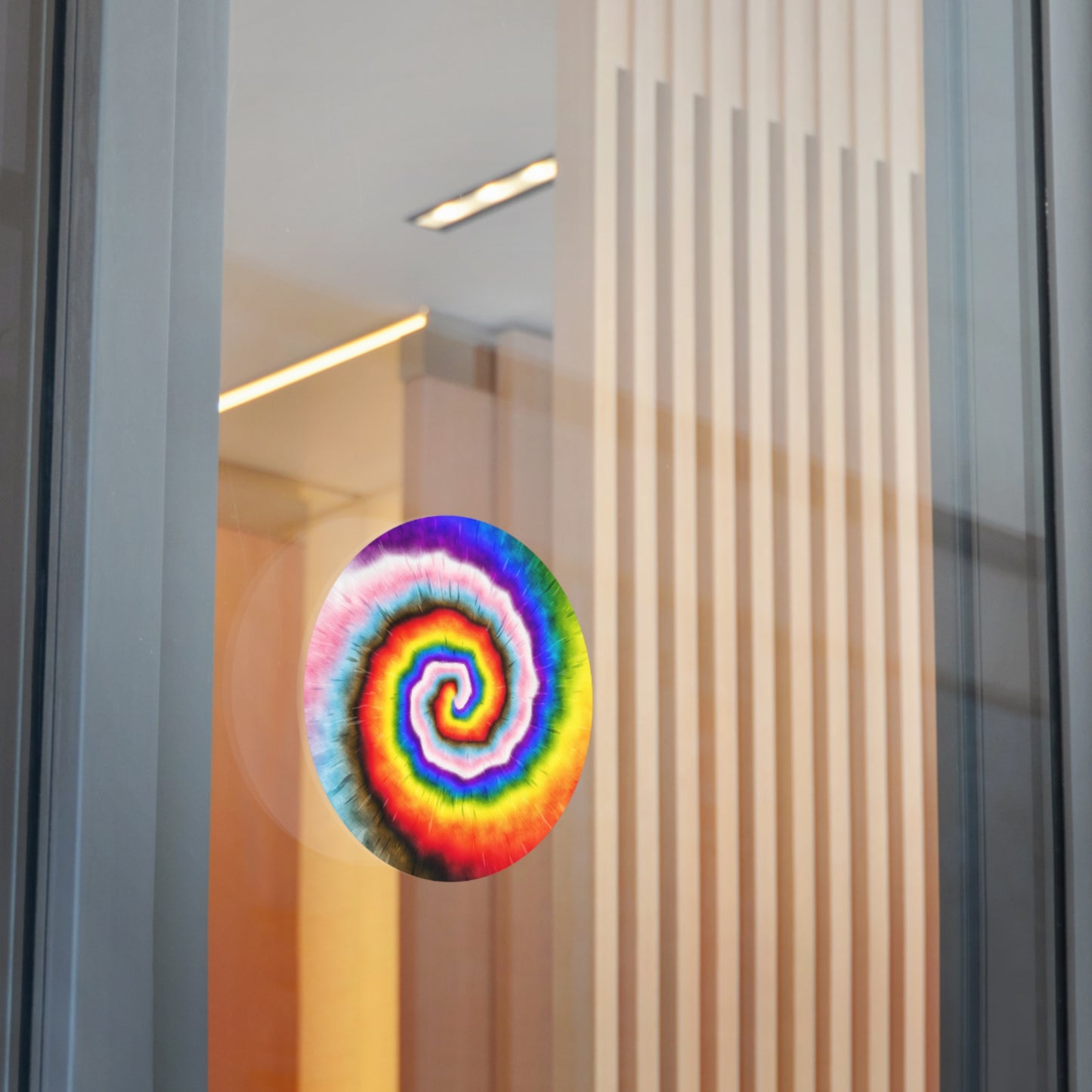 Progress Pride Tie-Dye Vinyl Sticker