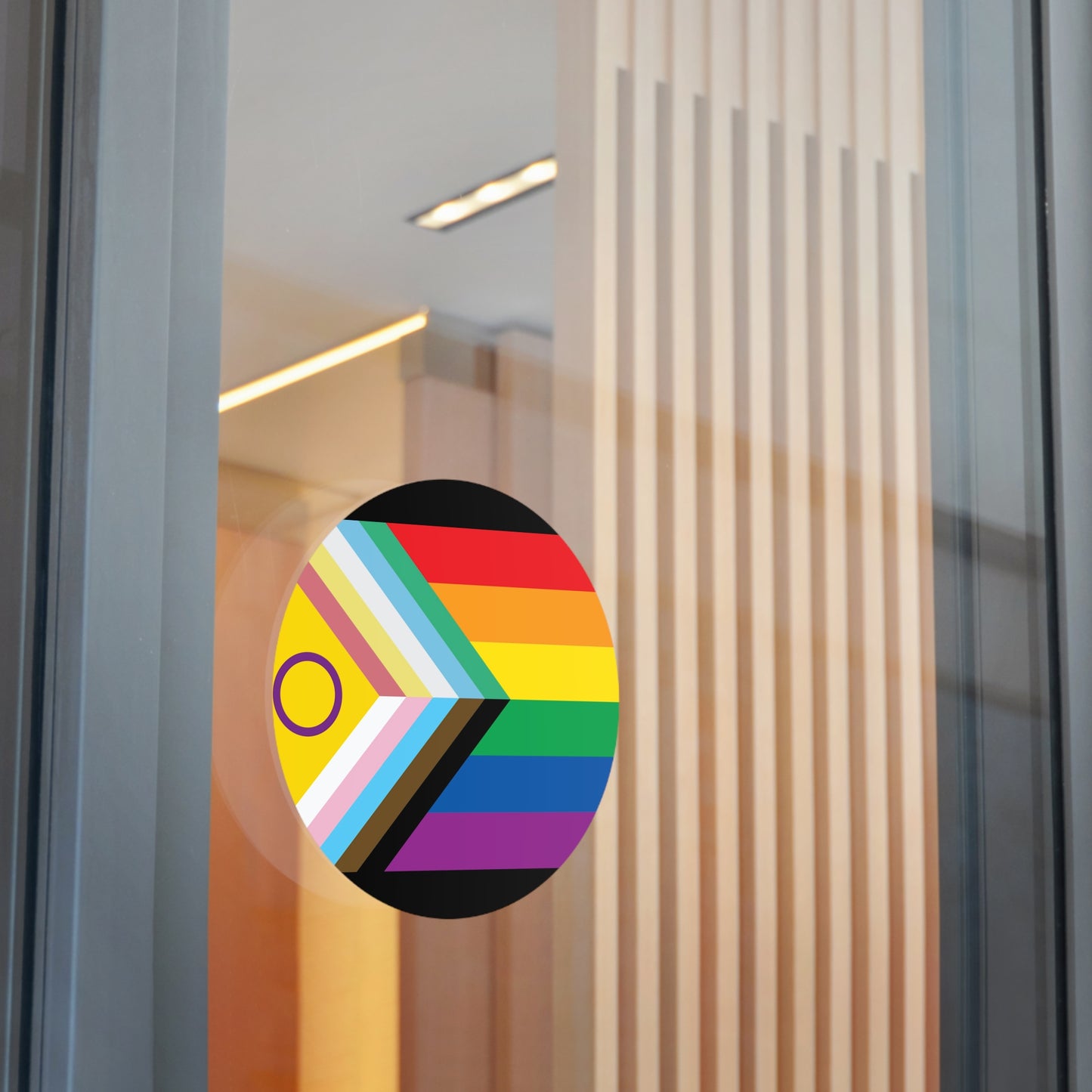 Disability Inclusive Progress Pride Flag 1 Vinyl Sticker