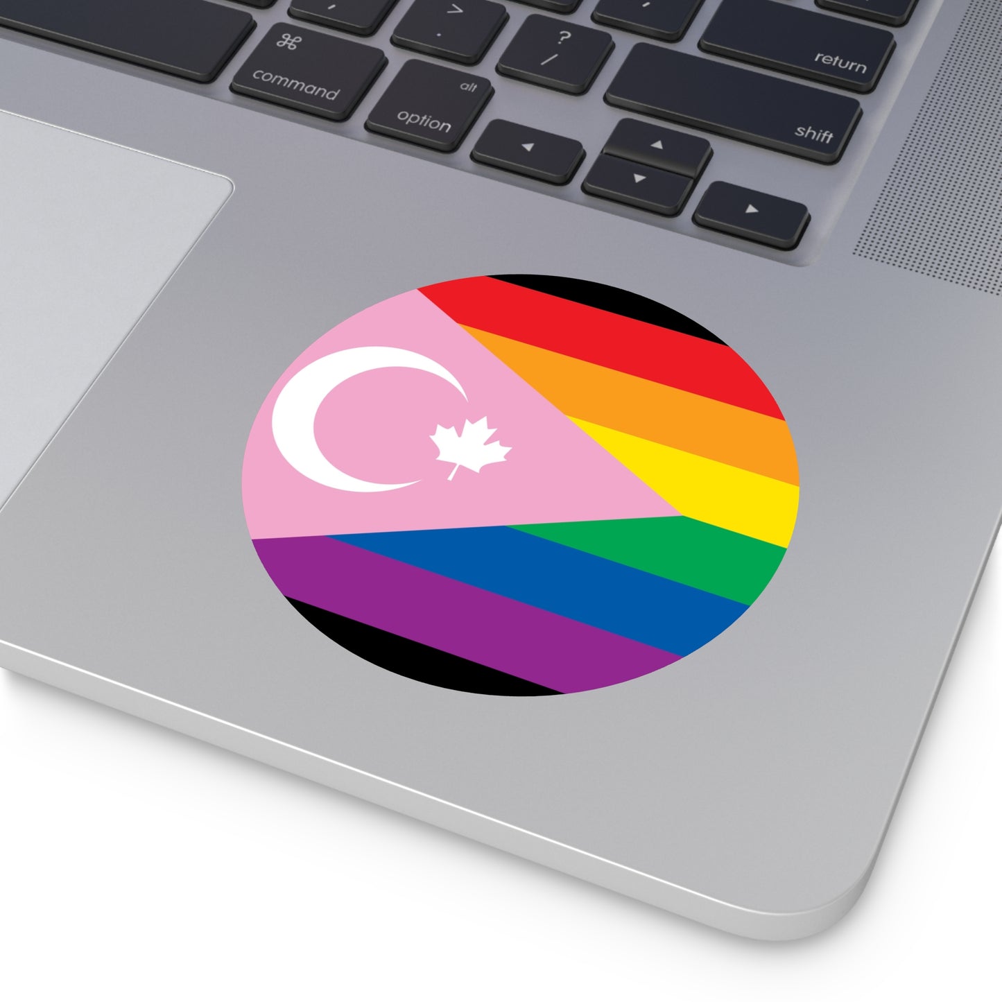 Queer Muslim Community Canada Pride Flag Vinyl Sticker