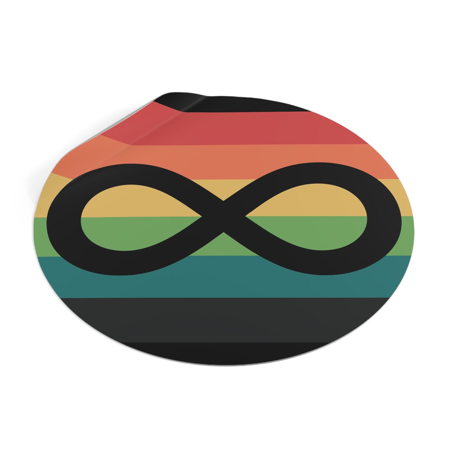 Autistic-Specific Pride Flag Vinyl Sticker