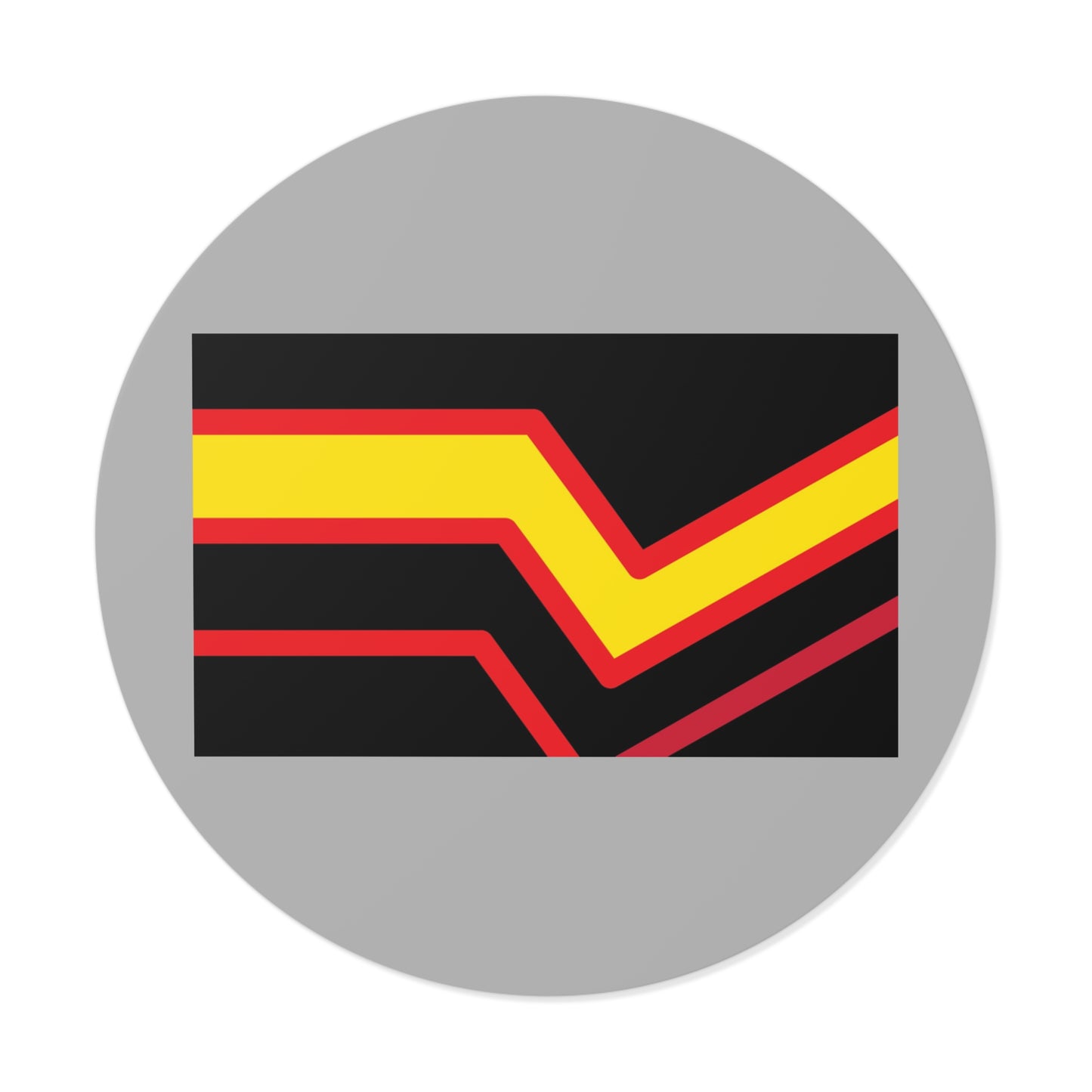 Rubber Fetish Pride Flag Vinyl Sticker