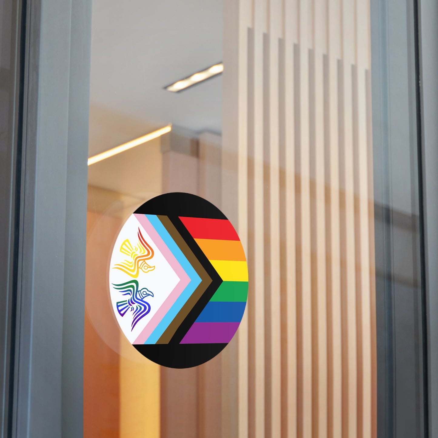 Norse Queer Pride Flag Vinyl Sticker