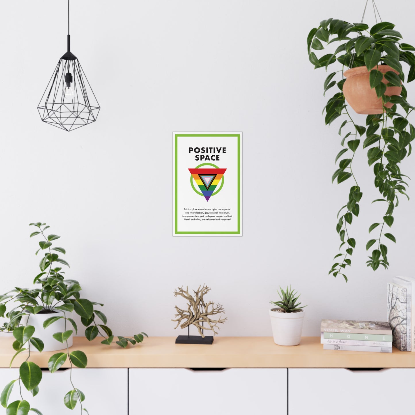 POSITIVE SPACE Poster