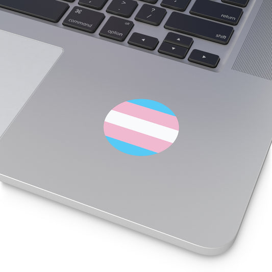Transgender Pride Flag Vinyl Sticker