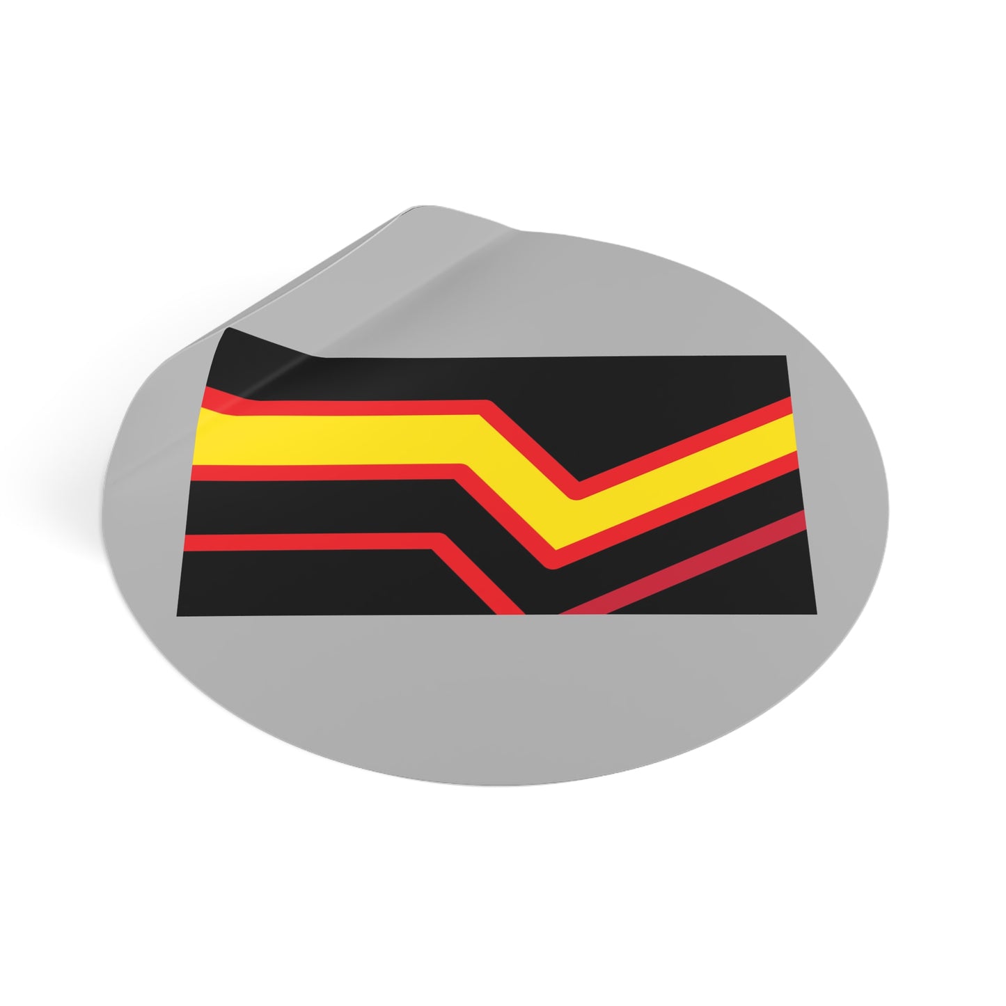 Rubber Fetish Pride Flag Vinyl Sticker