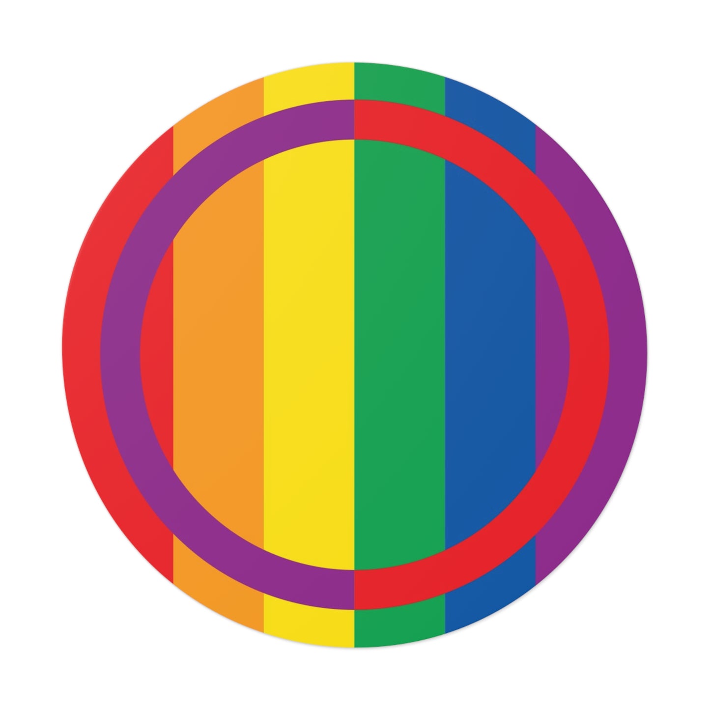 Sámi Pride Flag Vinyl Sticker
