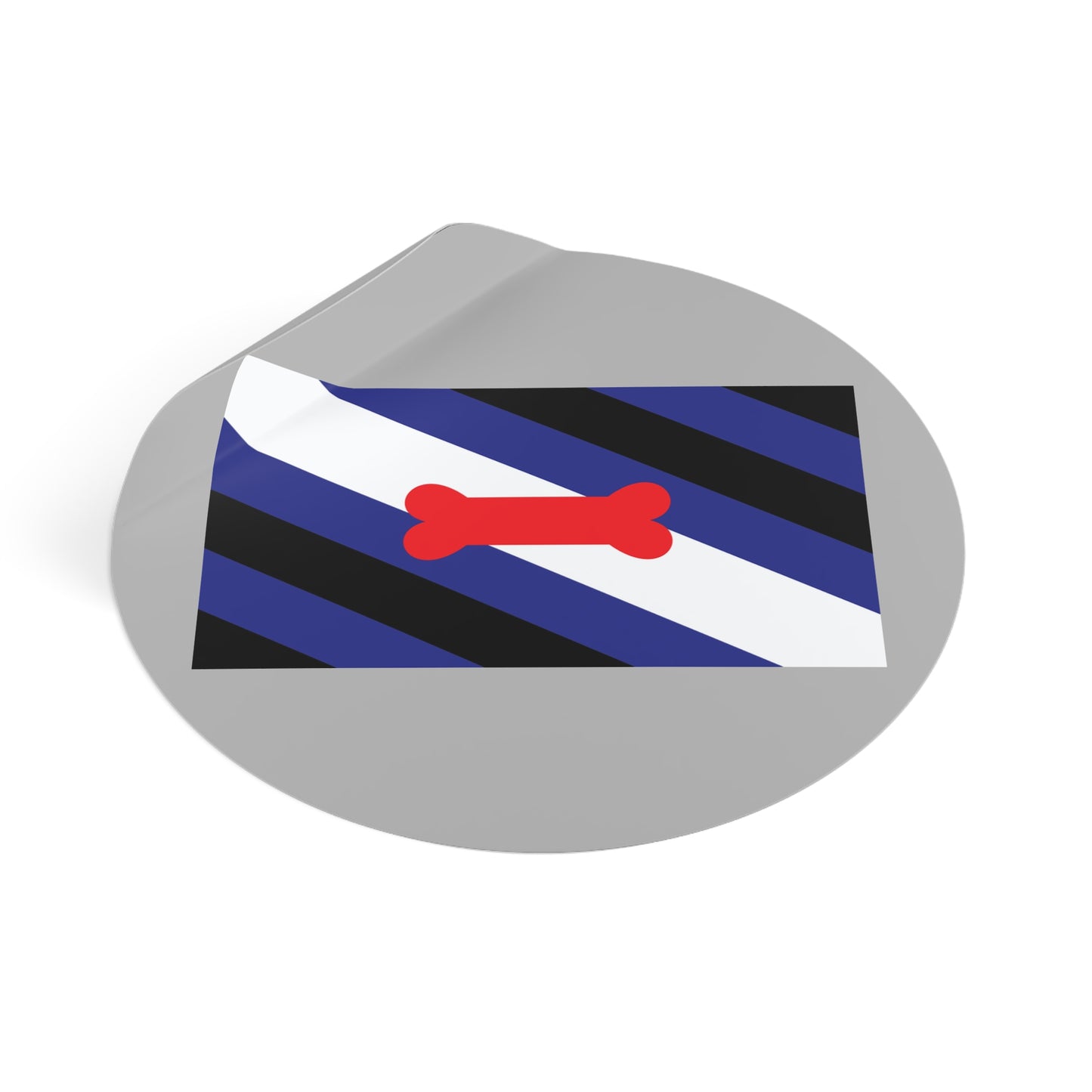Puppy Pride Flag Vinyl Sticker