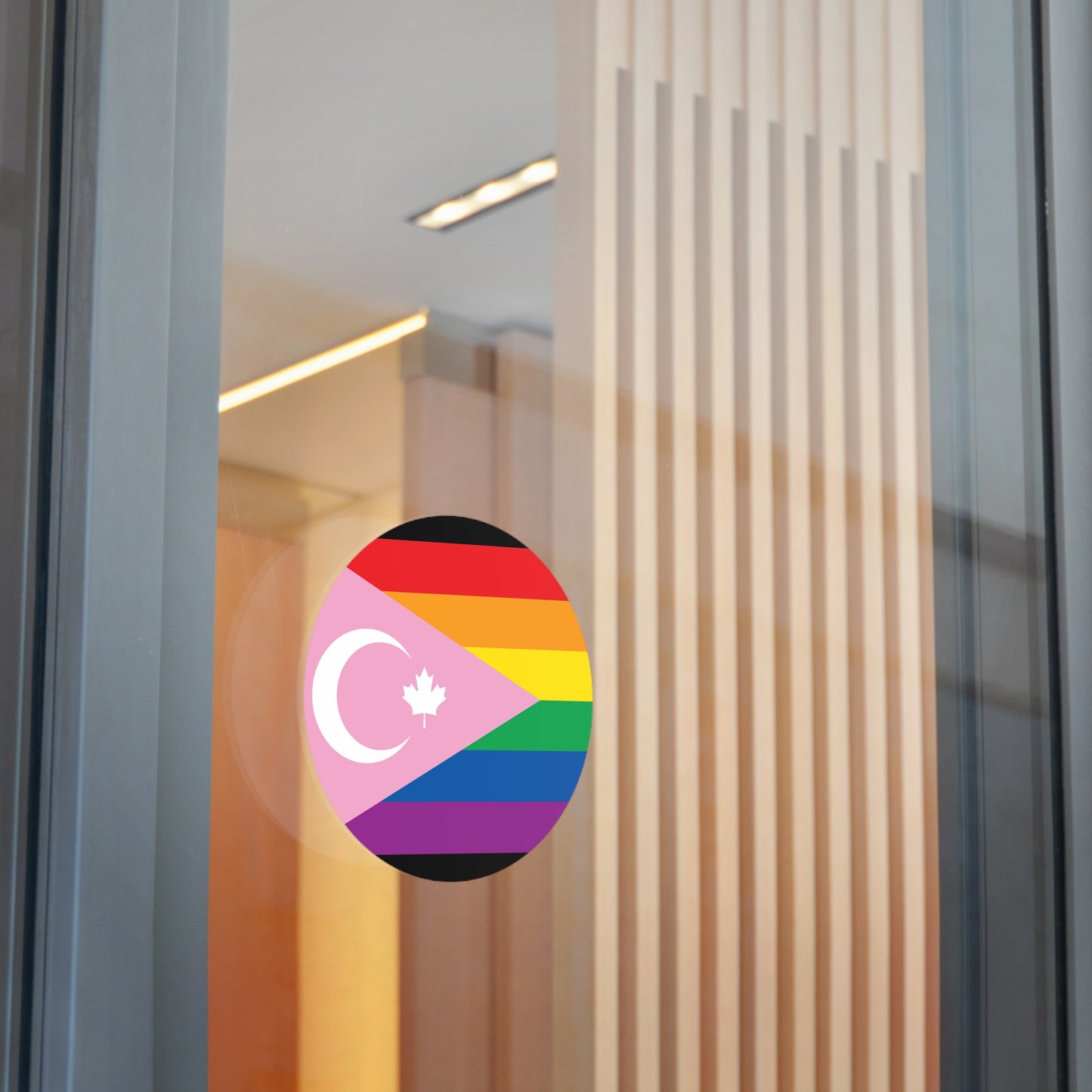 Queer Muslim Community Canada Pride Flag Vinyl Sticker