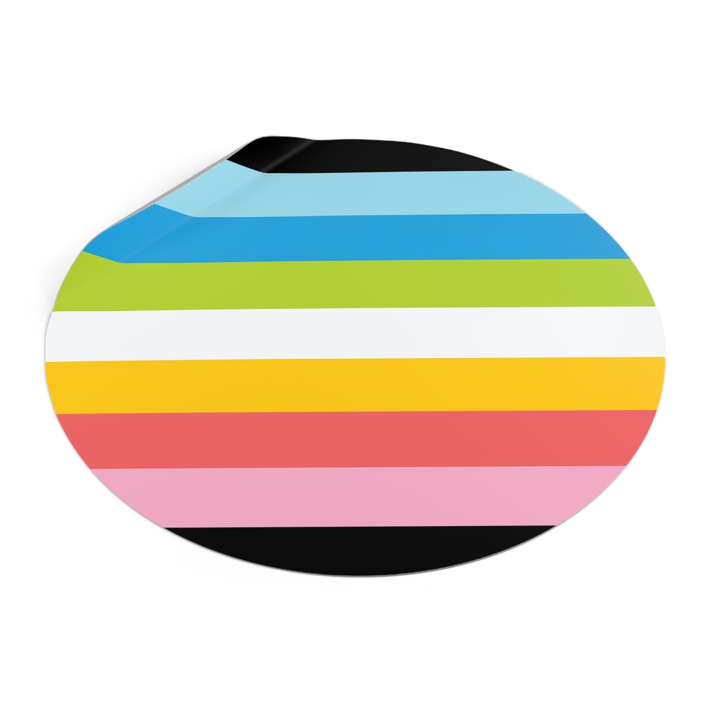 Queer Pride Flag Vinyl Sticker