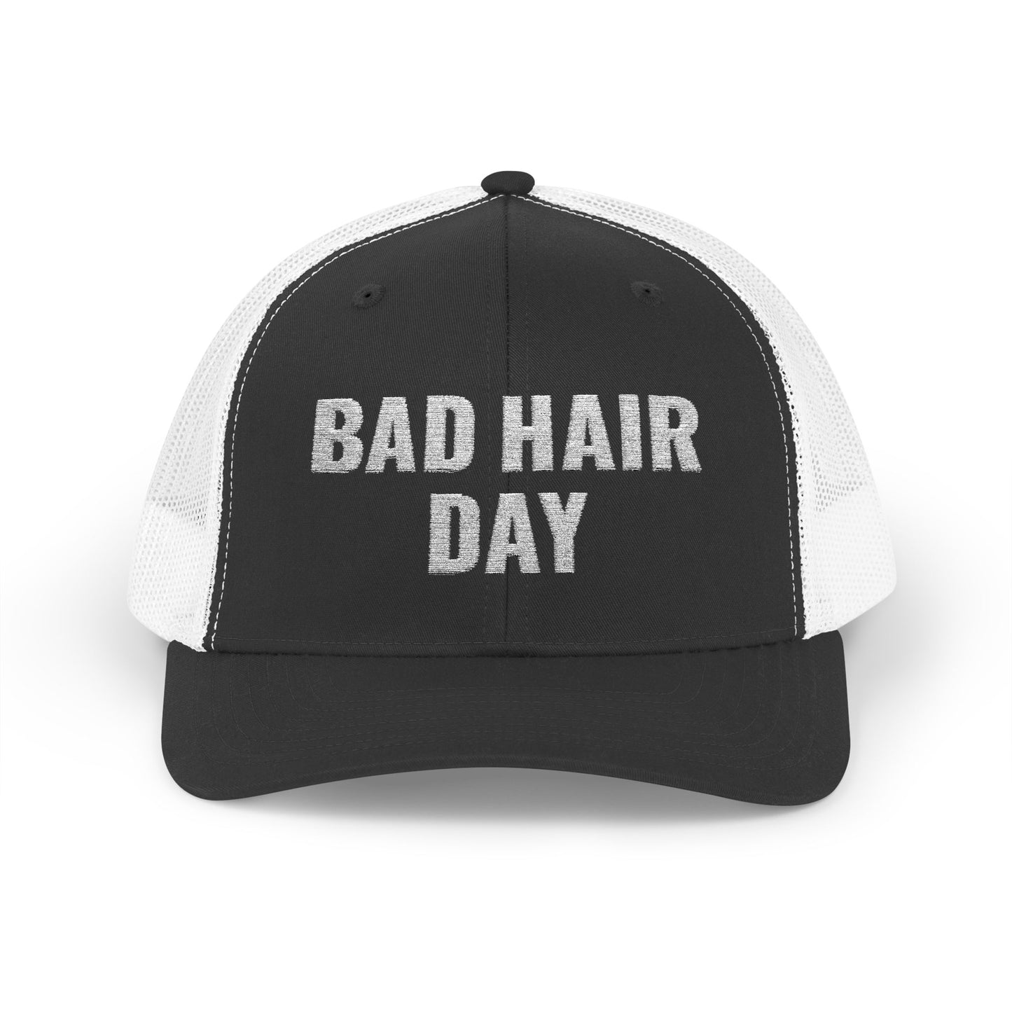 BAD HAIR DAY Snapback Embroidered Trucker Cap