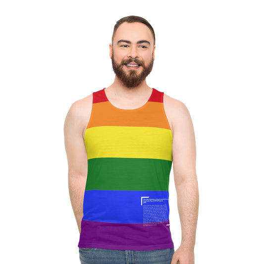 1979 Pride Flag History Tank Top