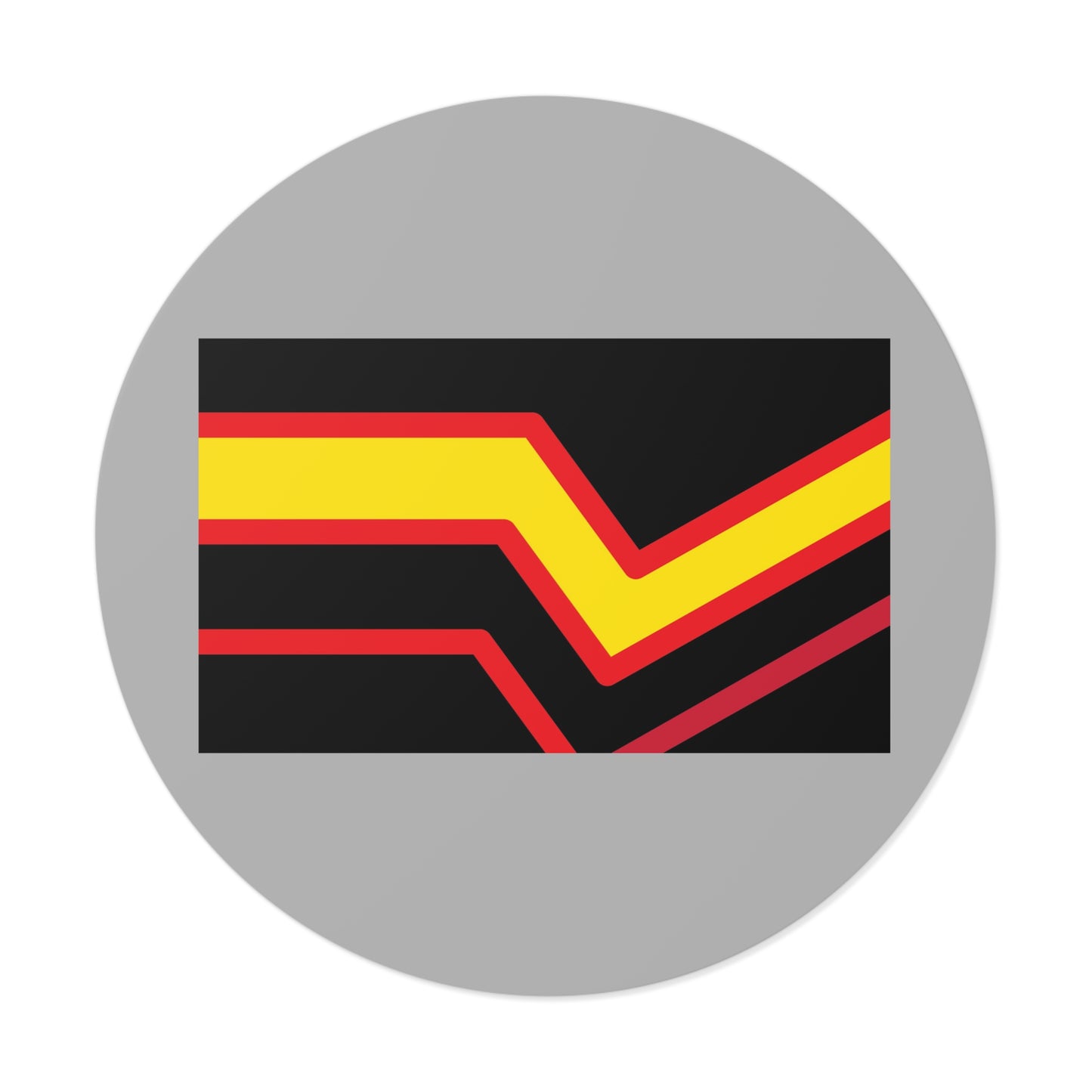 Rubber Fetish Pride Flag Vinyl Sticker