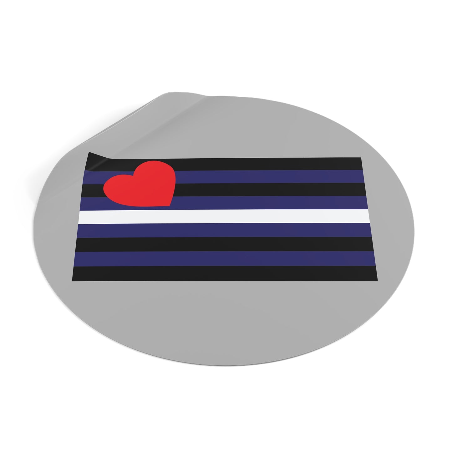 Leather Pride Flag Vinyl Sticker