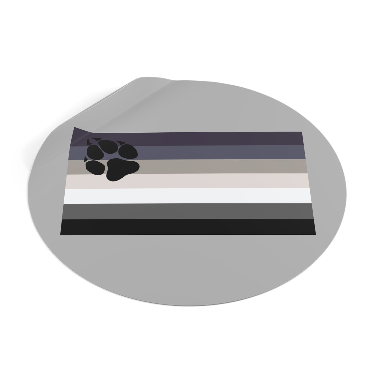 Wolf Pride Flag Vinyl Sticker