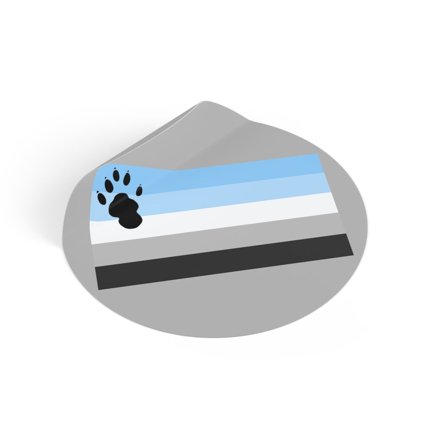 Otter Pride Flag Vinyl Sticker