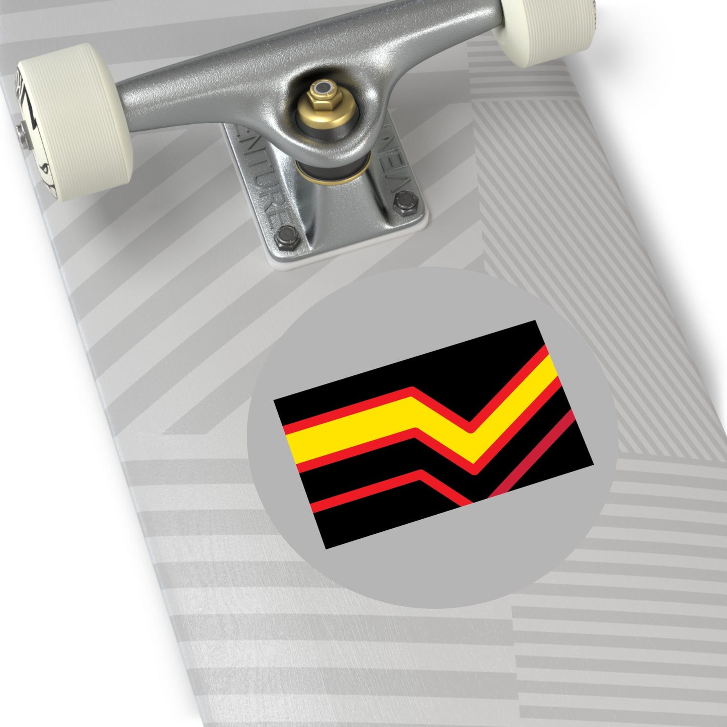 Rubber Fetish Pride Flag Vinyl Sticker
