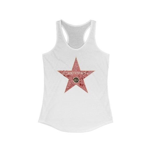 Elisabeth Sparkle Star Racerback Tank