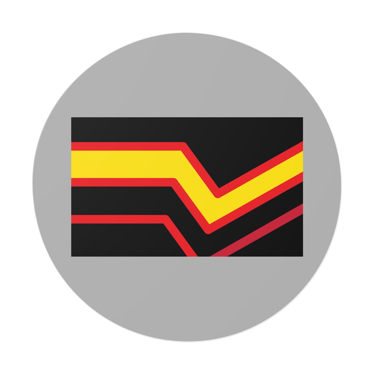 Rubber Fetish Pride Flag Vinyl Sticker