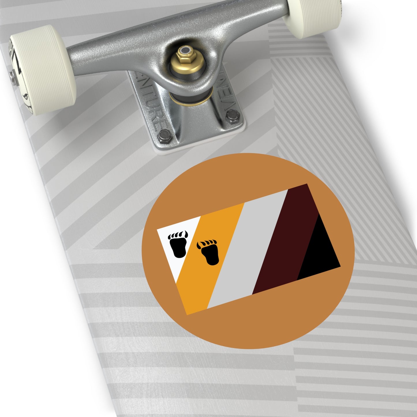 Bear Pride Flag 1992 Vinyl Sticker