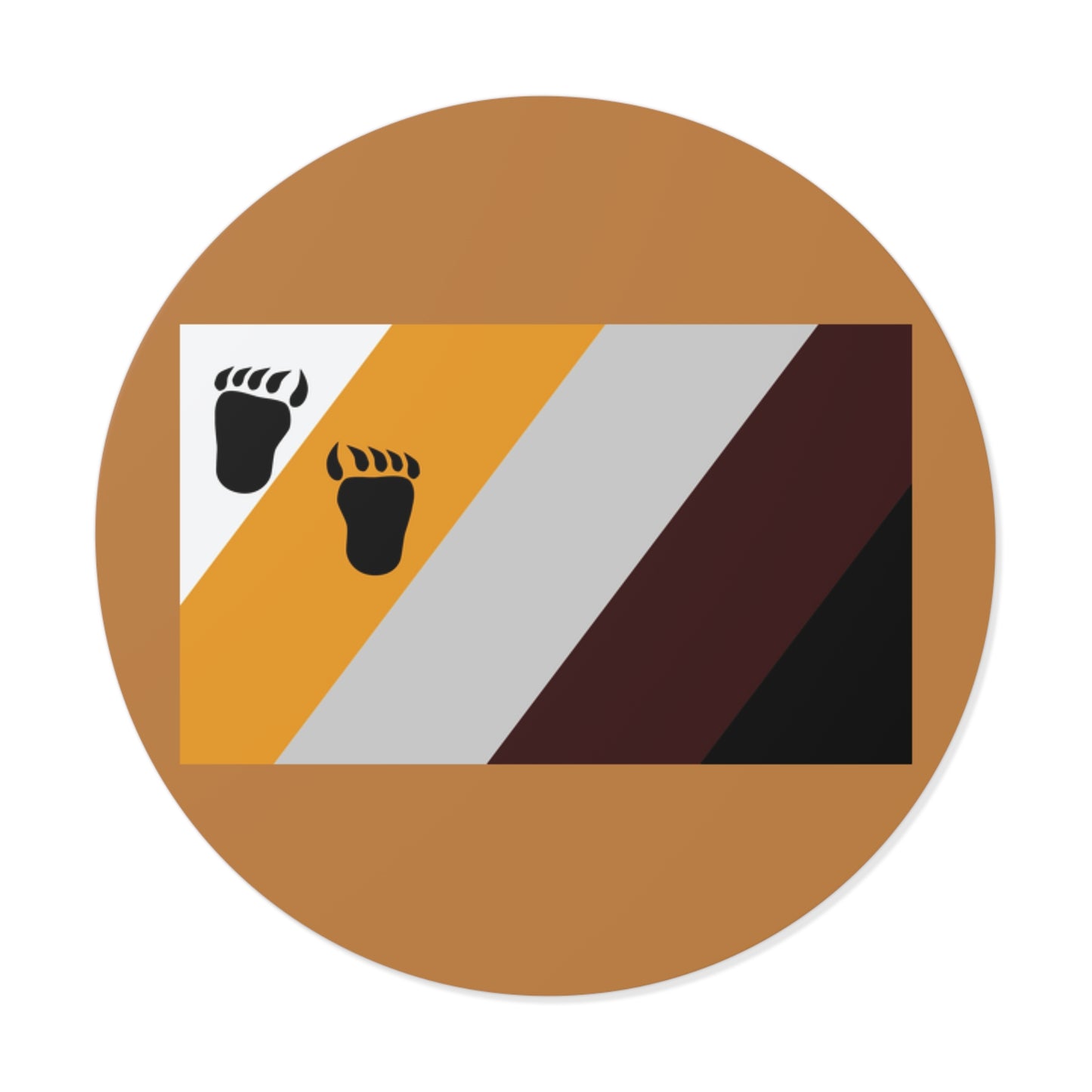 Bear Pride Flag 1992 Vinyl Sticker