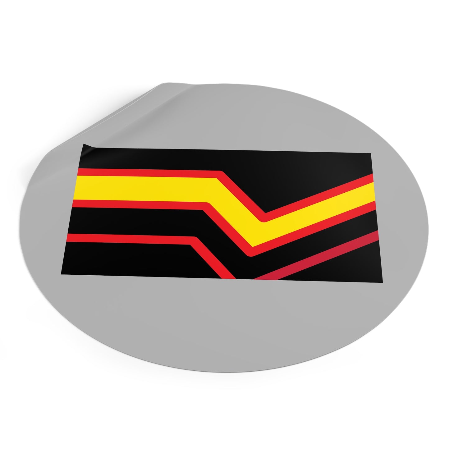Rubber Fetish Pride Flag Vinyl Sticker