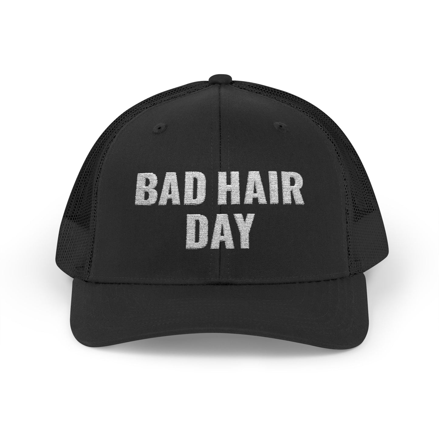 BAD HAIR DAY Snapback Embroidered Trucker Cap