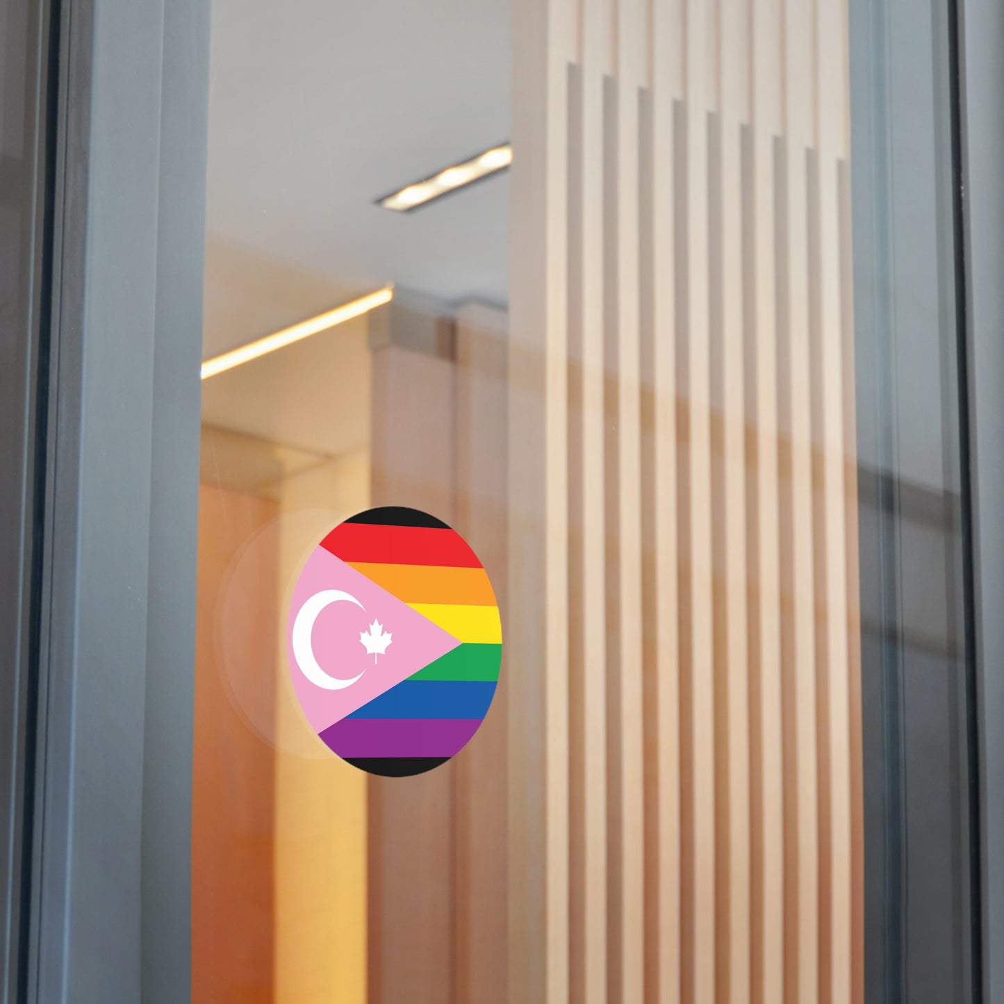 Queer Muslim Community Canada Pride Flag Vinyl Sticker