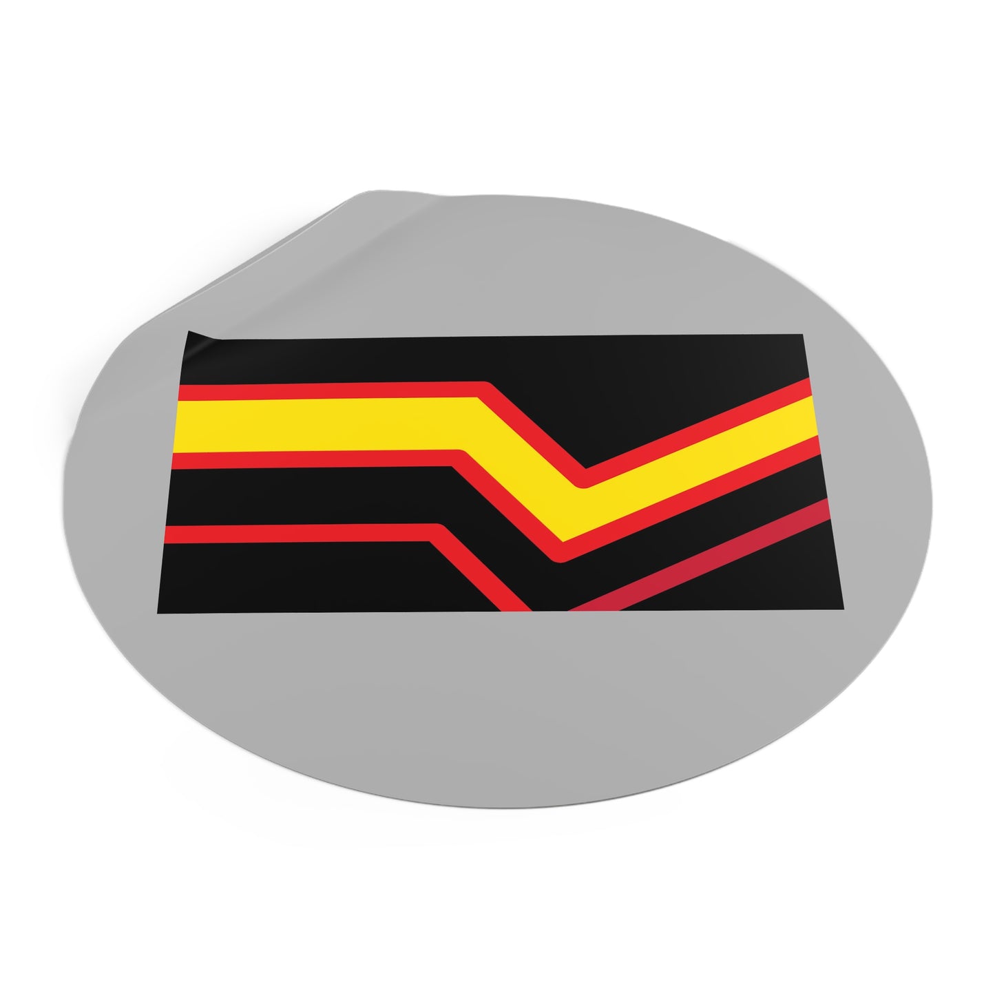 Rubber Fetish Pride Flag Vinyl Sticker