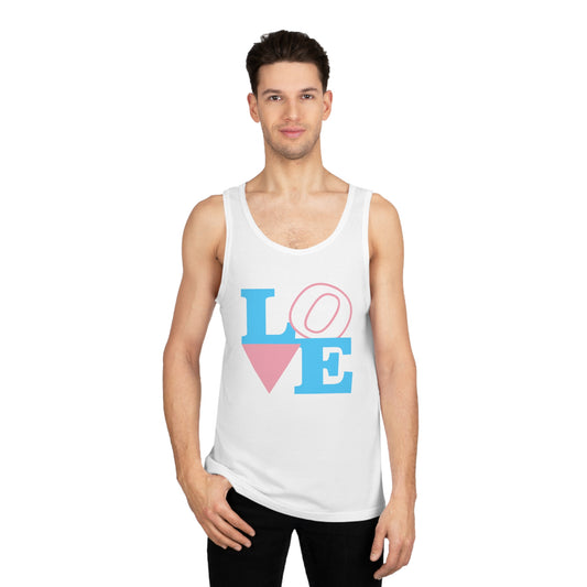 LOVE Tank Top - transgender color deco