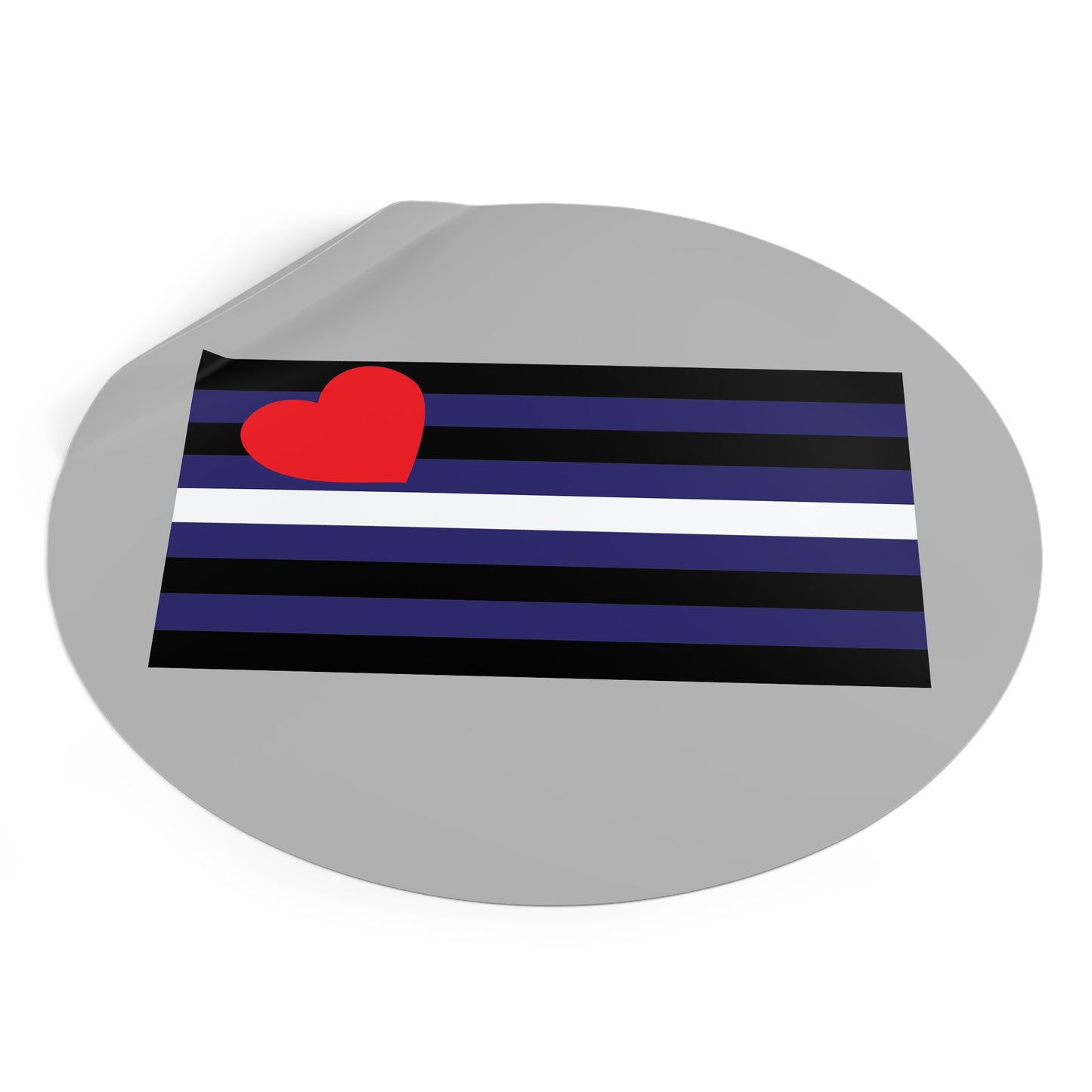 Leather Pride Flag Vinyl Sticker