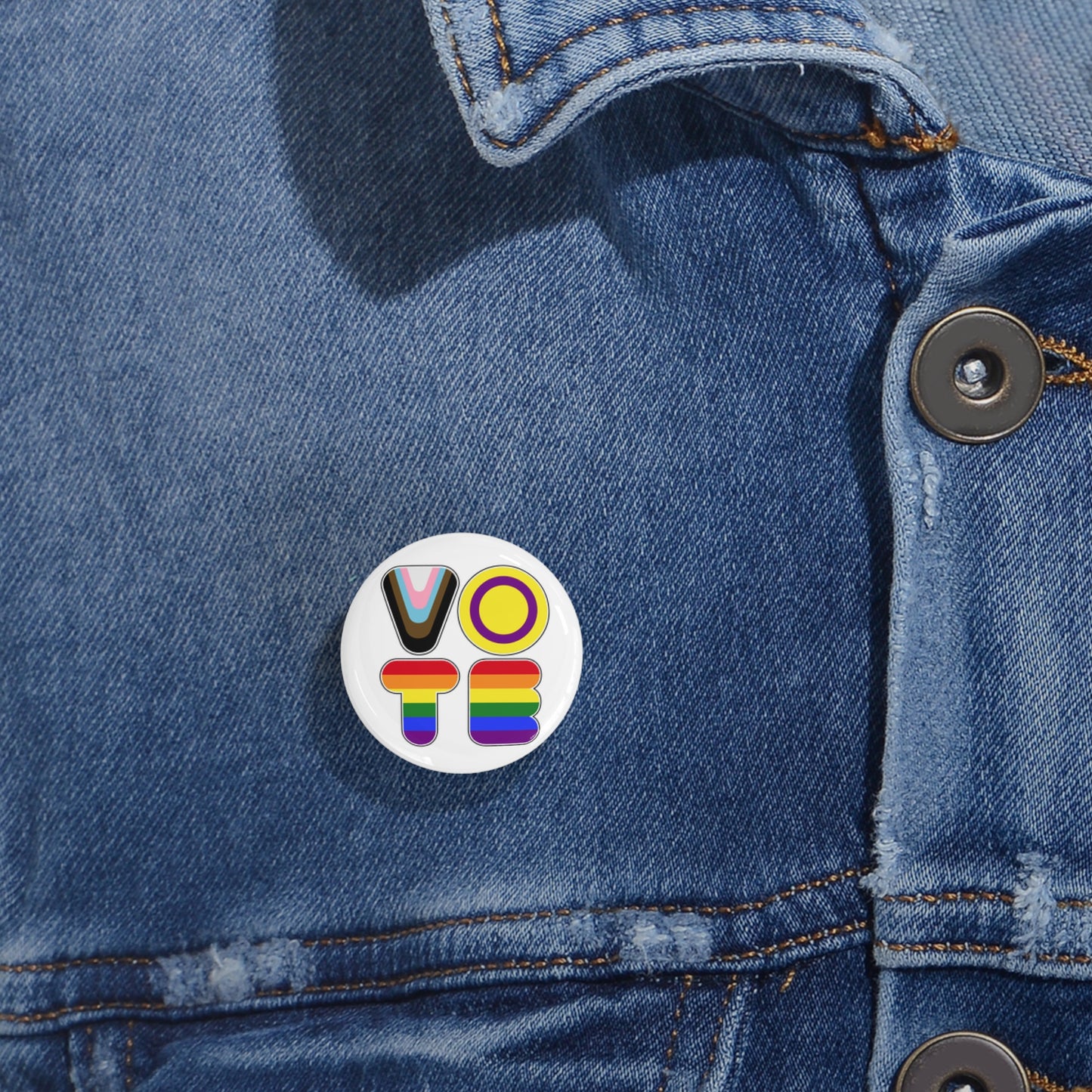 VOTE Pin - Single or 10-PACK