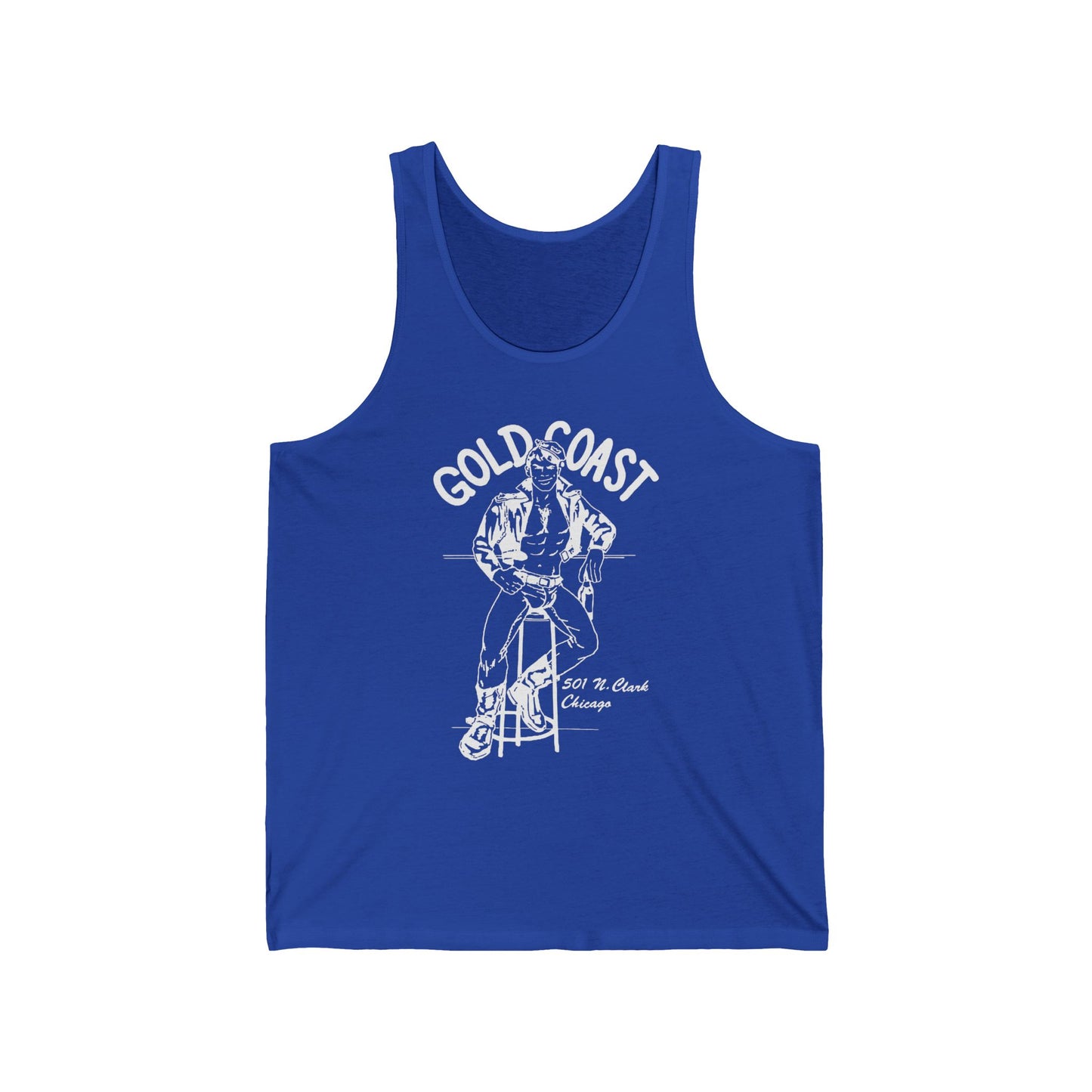 GOLD COAST Tank Top - Historic Queer Bar & Leather Culture Tribute