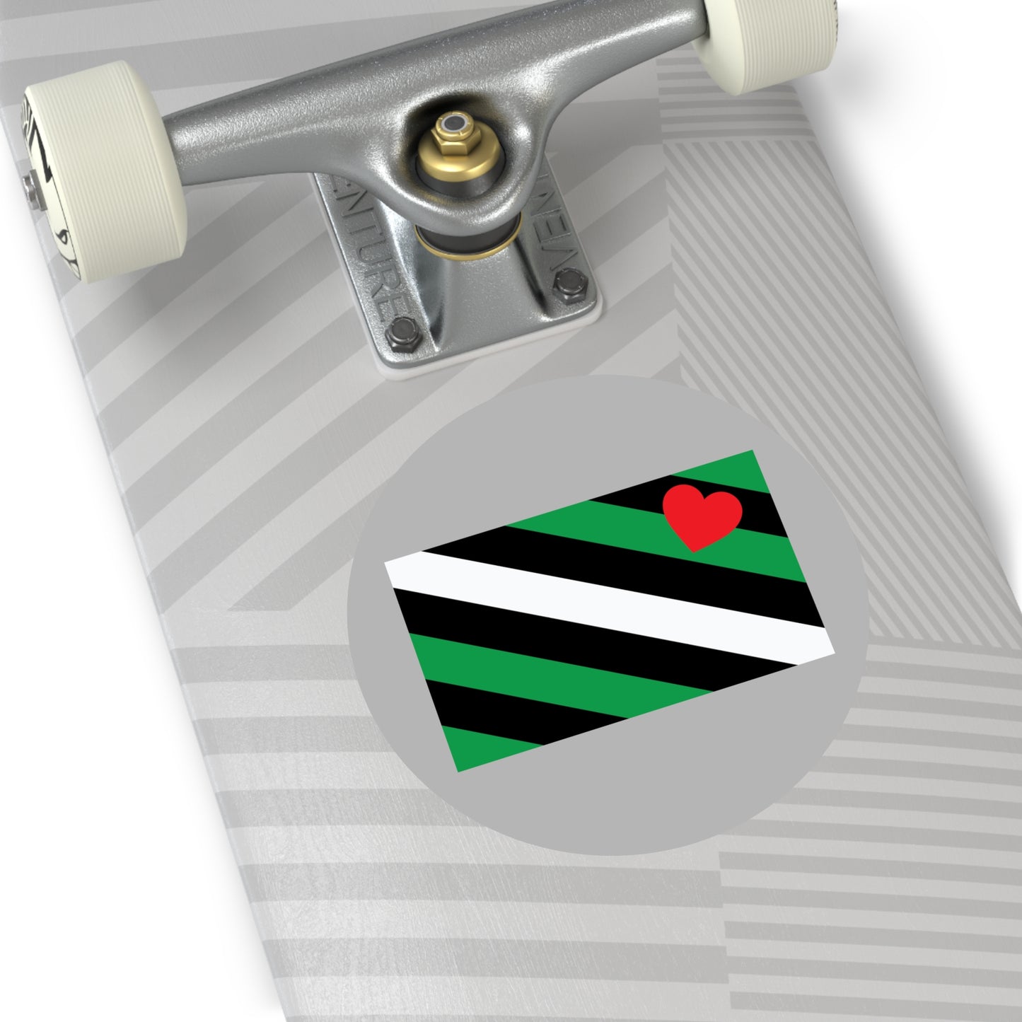 Leather Boy Pride Flag Vinyl Sticker