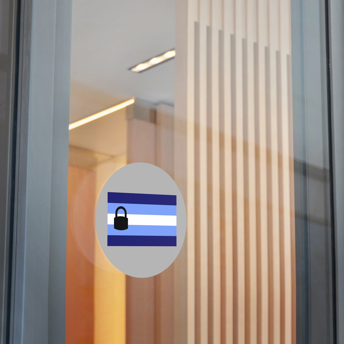 Chastity Pride/TeamLocked Pride Flag Vinyl Sticker