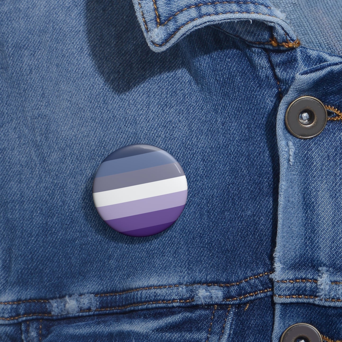 Butch Lesbian Pride Flag Pin Button