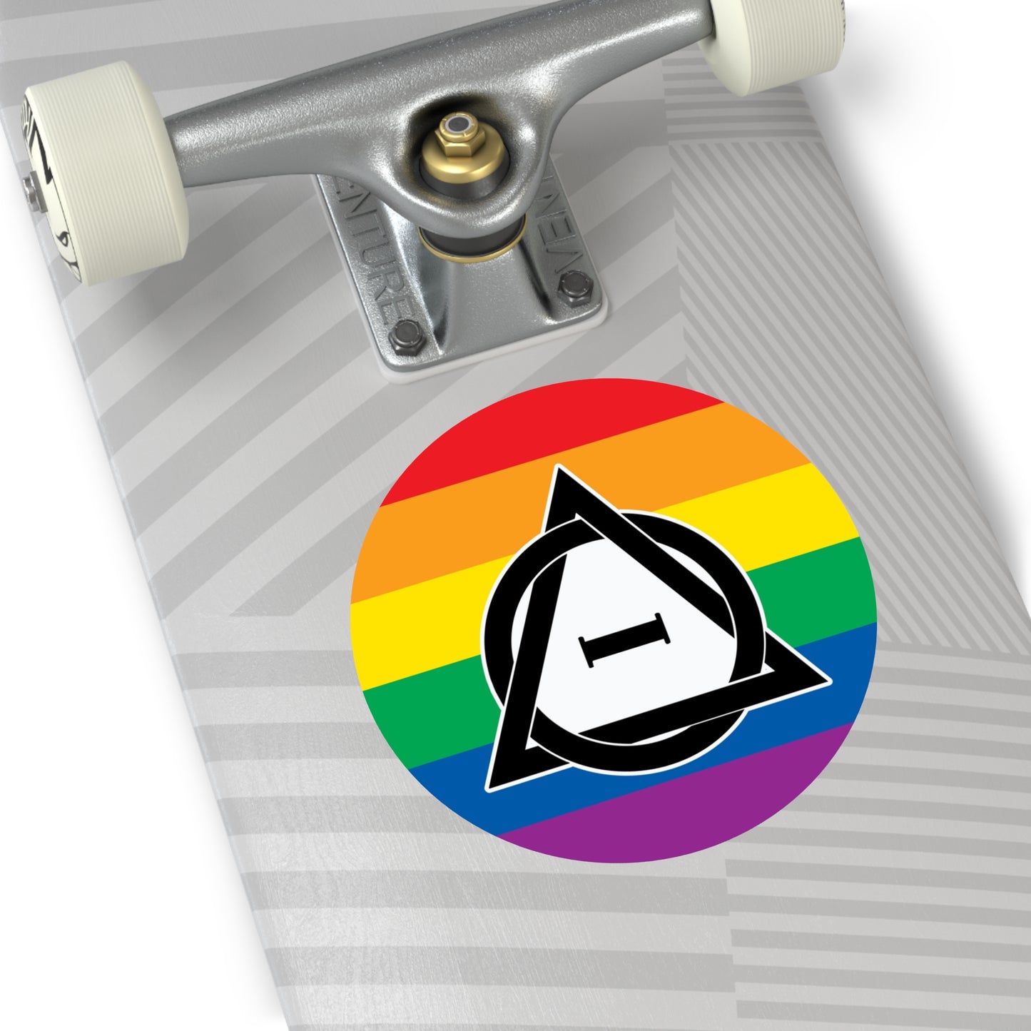 Therian Queer Pride Flag Vinyl Sticker
